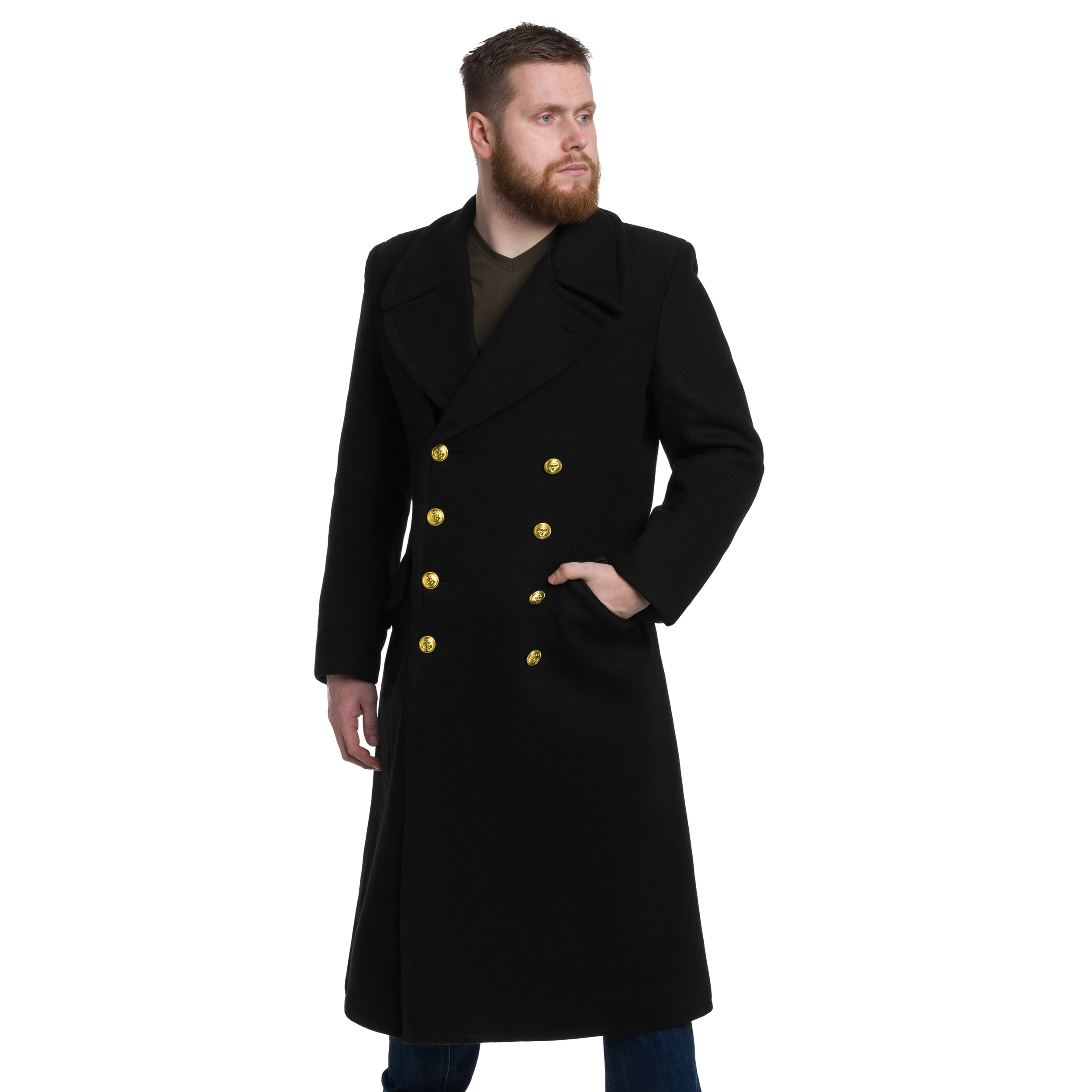 Бушлат Mil-Tec German Navy Wool - Black