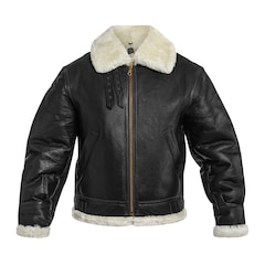 Куртка Mil-Tec US B3 Sheepskin Leather - Brown