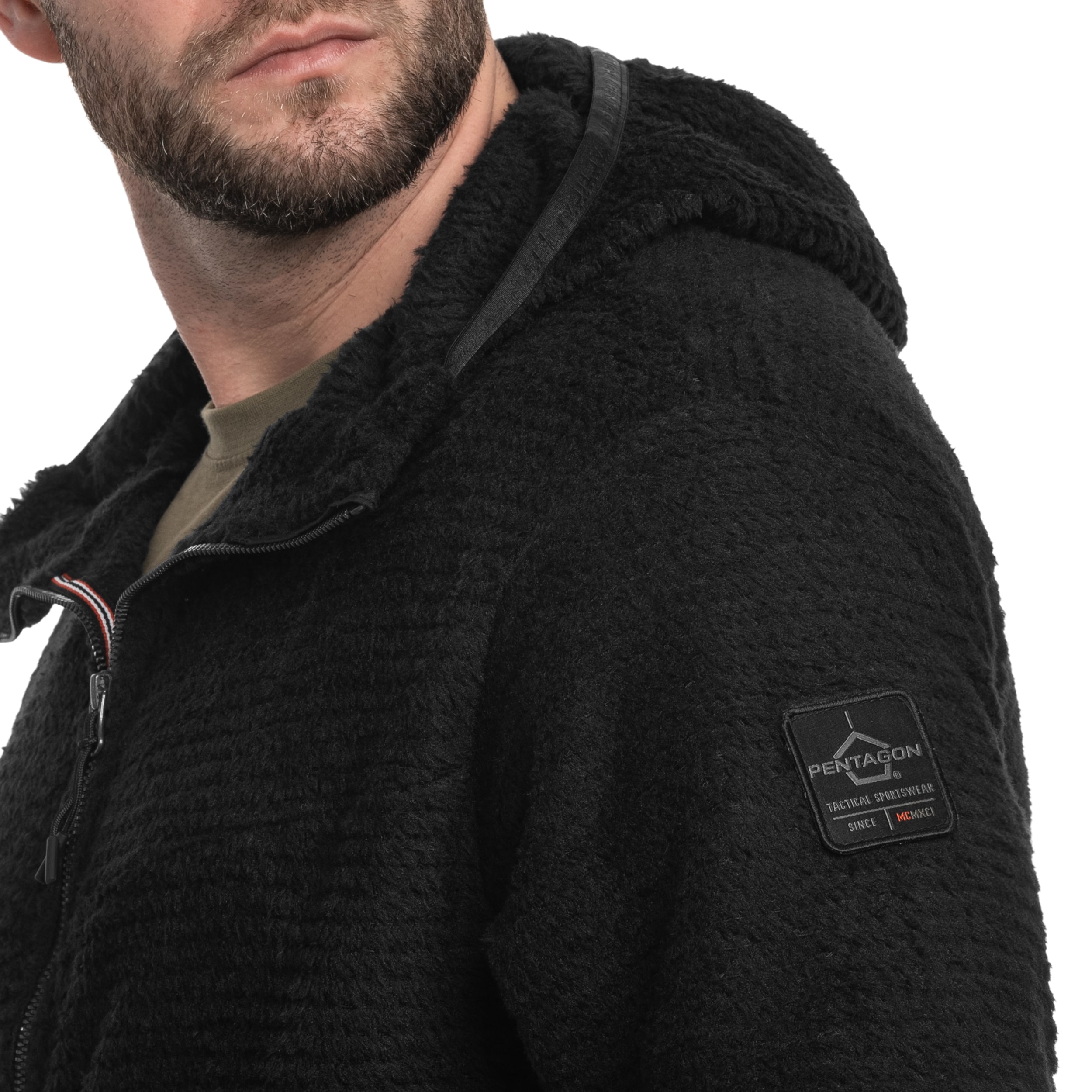 Флісова кофта Pentagon Teddy Polartec Alpha - Black
