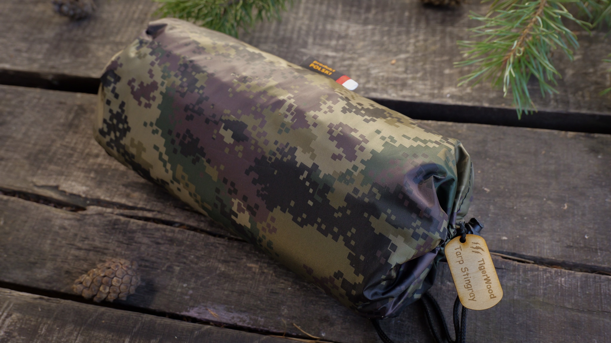 Тент TigerWood Termo Tarp T2 StingRay 3,6 x 2,8 м - Camo