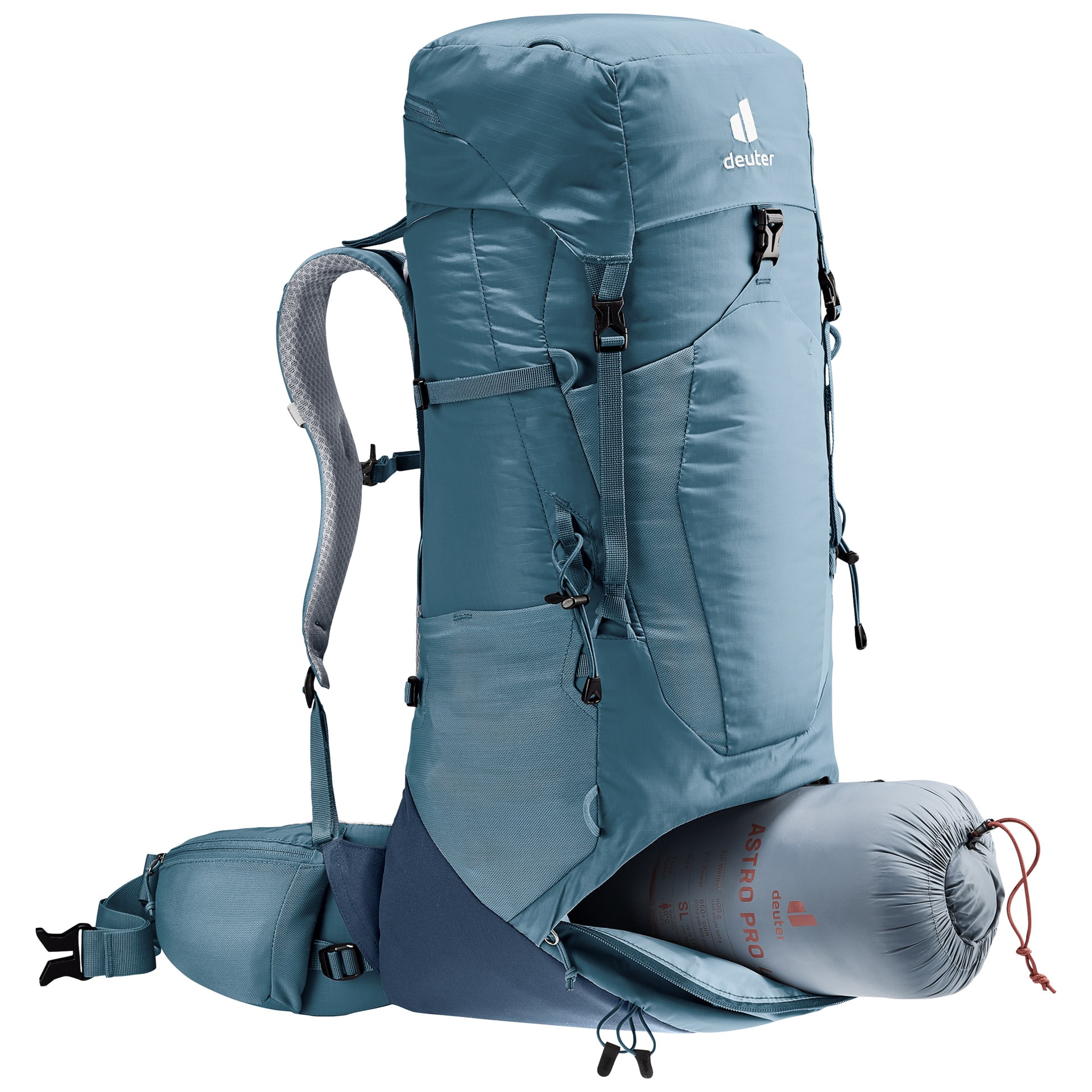 Рюкзак Deuter Aircontact lite 40 + 10 л - Atlantic/Ink