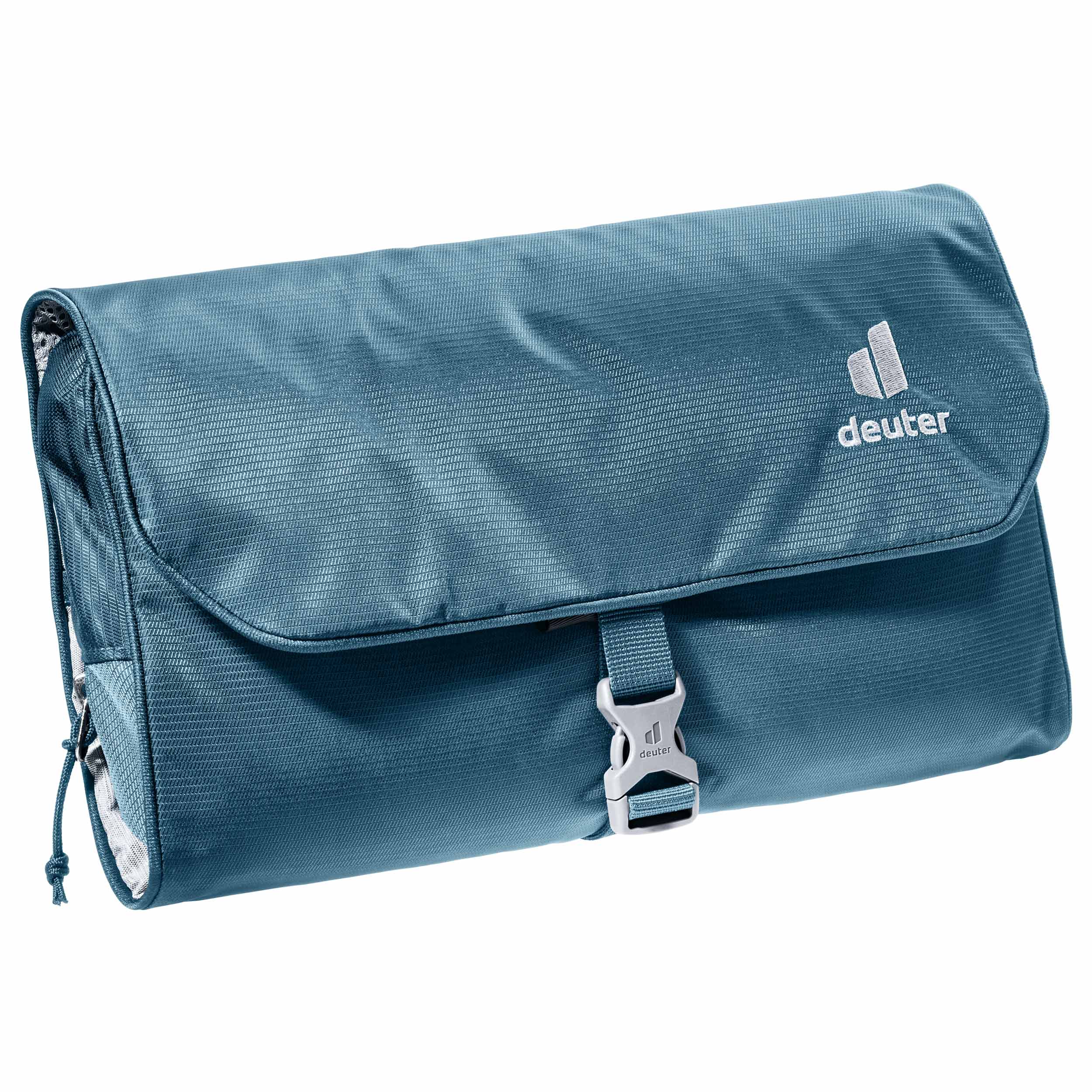 Складана косметичка Deuter Wash Bag II - Atlantic/White Logo
