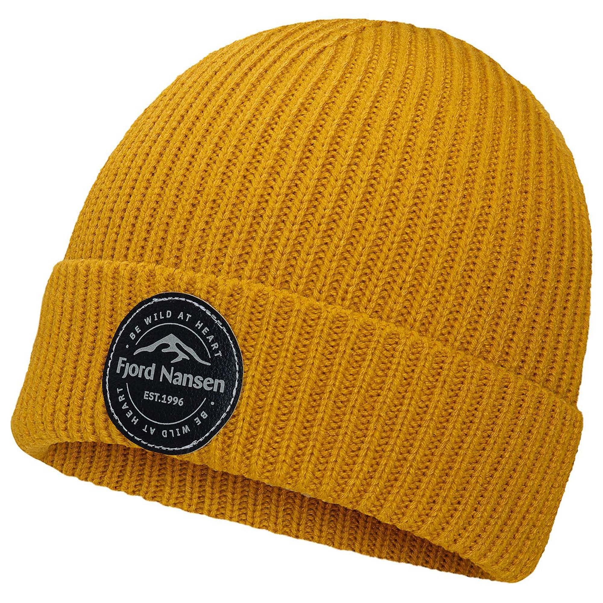 Шапка Fjord Nansen Legacy Beanie - Mustard