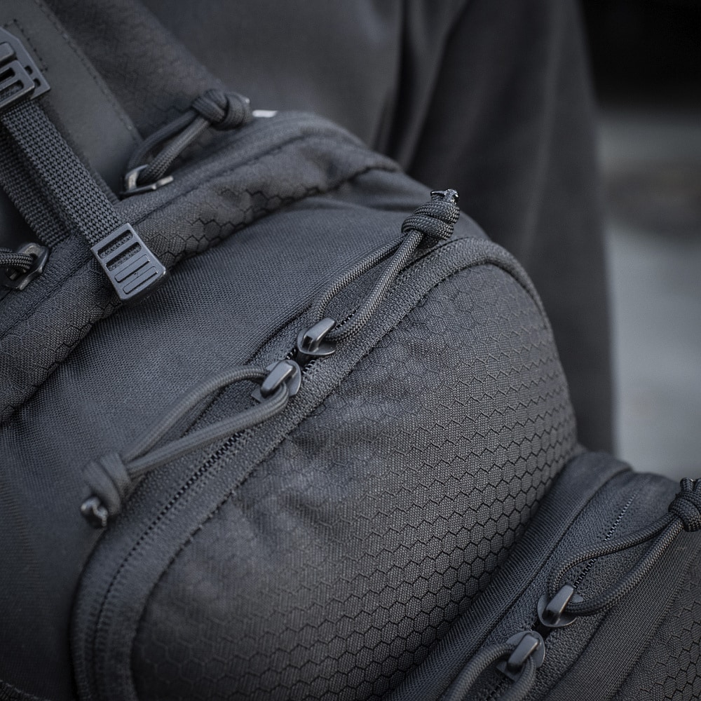 Сумка через плече M-Tac Cross Bag Slim Elite Hex - Black