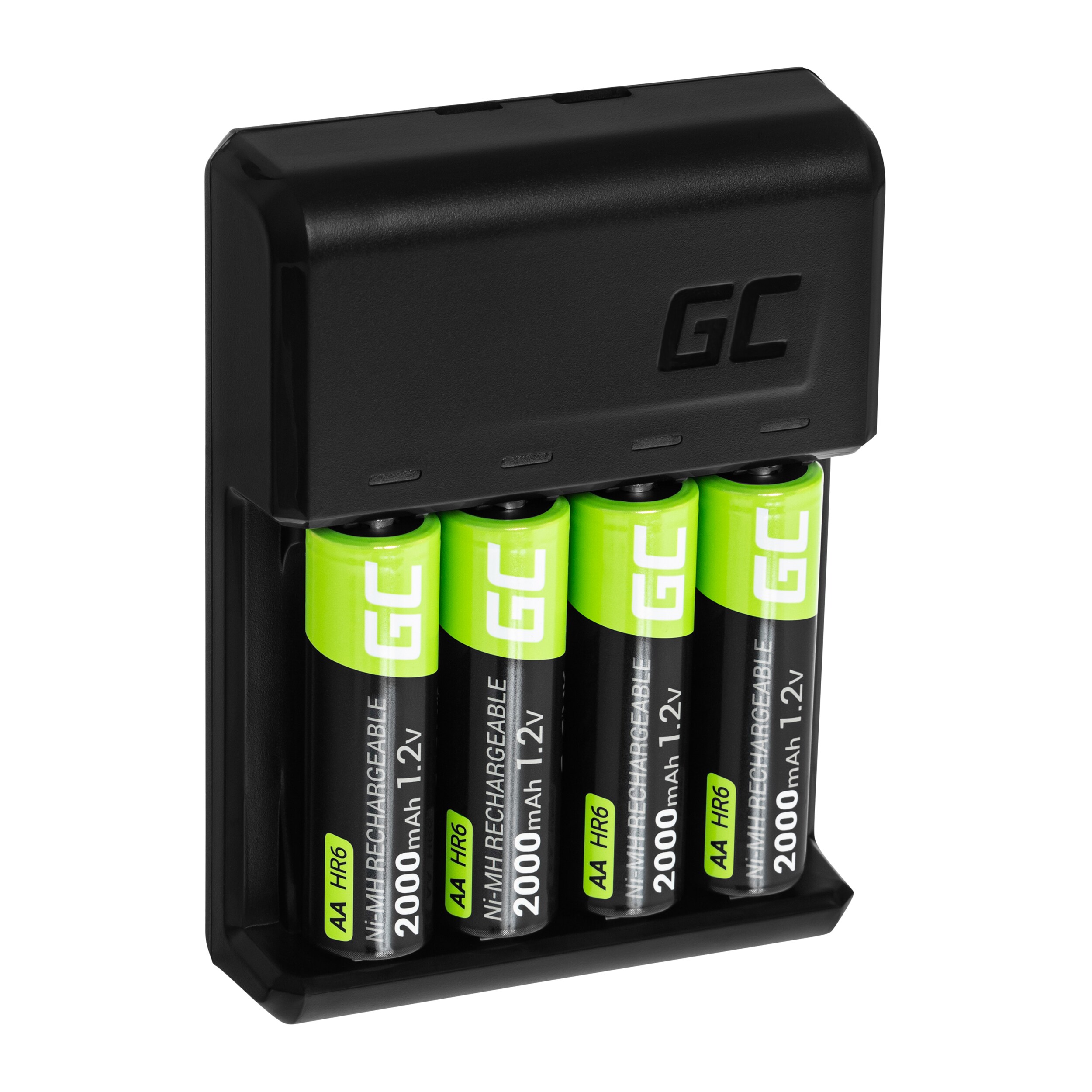 Зарядний пристрій Green Cell GC VitalCharger з акумуляторами 4x AA