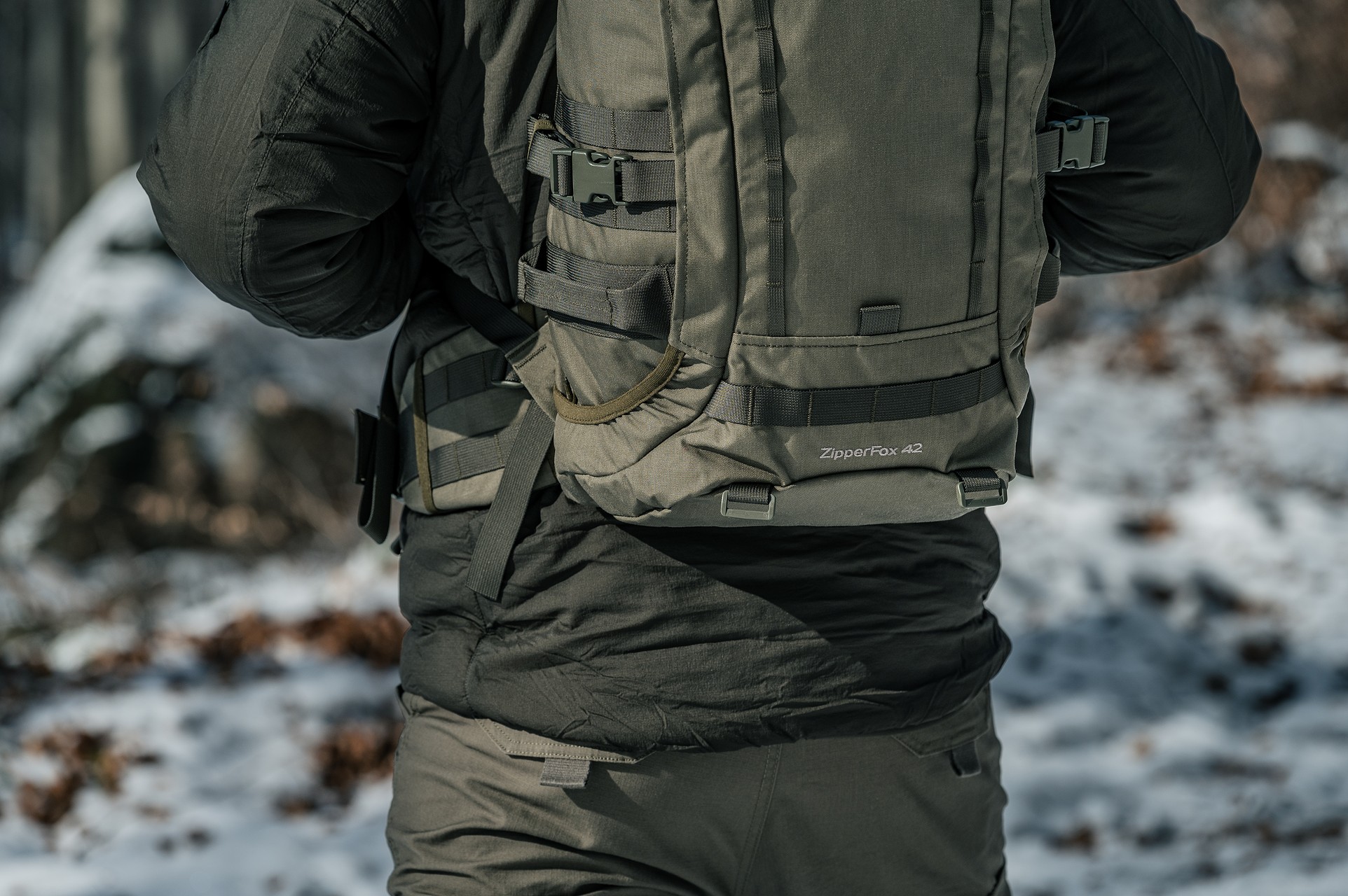 Рюкзак Wisport Zipper Fox 42 40 л - RAL 7013