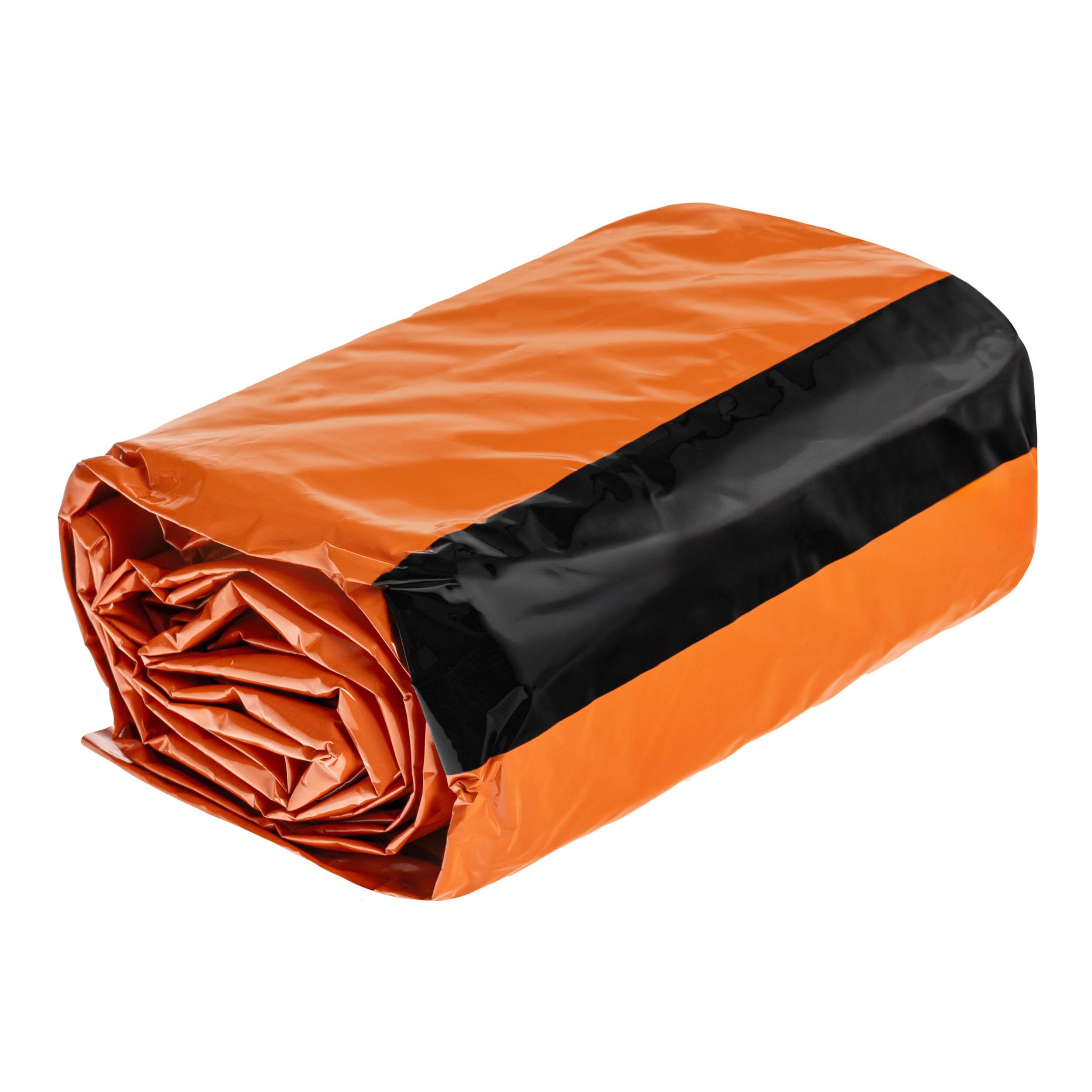 Спальний мішок MFH Fox Outdoor Orange + кресало + розпалювачі - набір