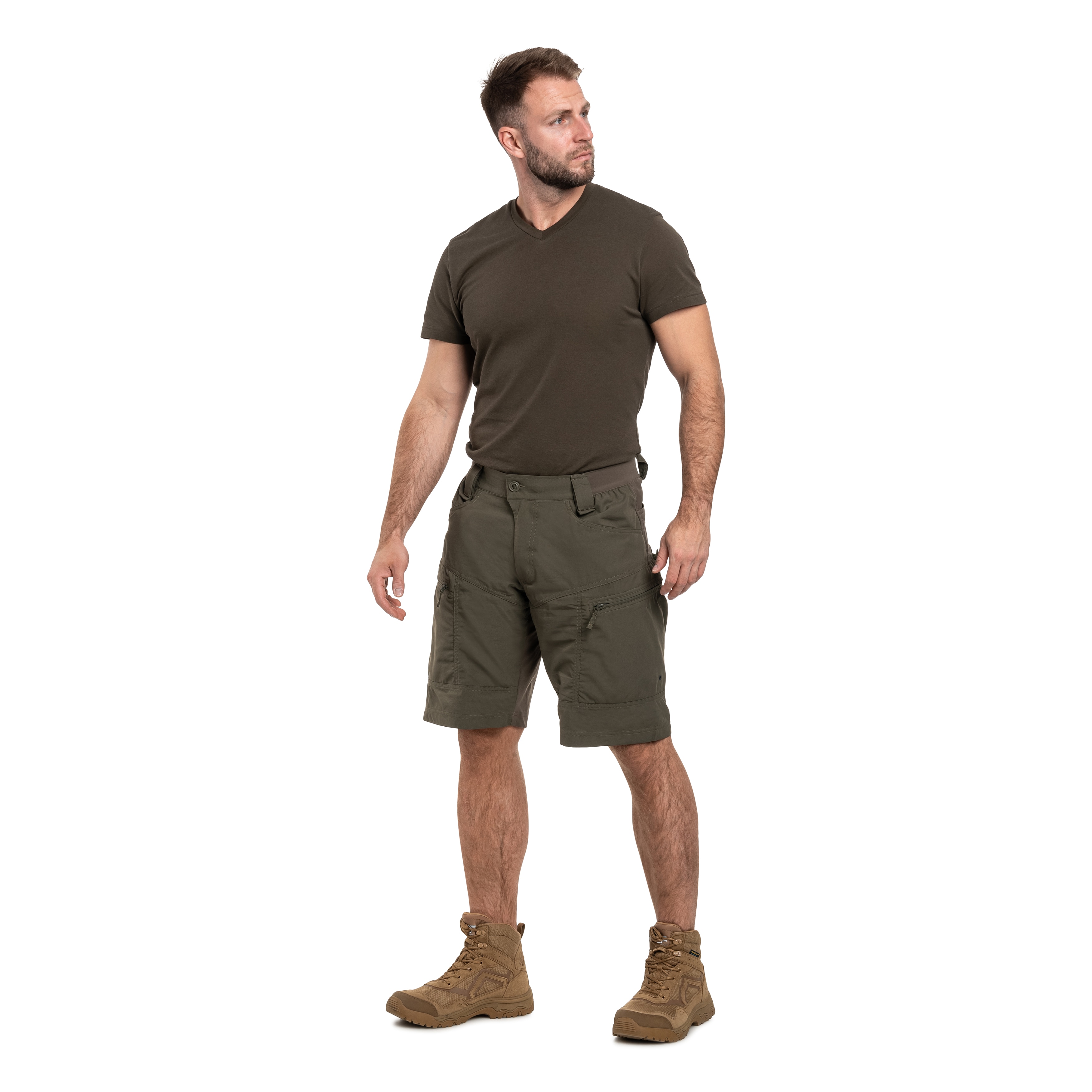 Шорти UF PRO P-40 Ranger Tactical Shorts - Brown Grey