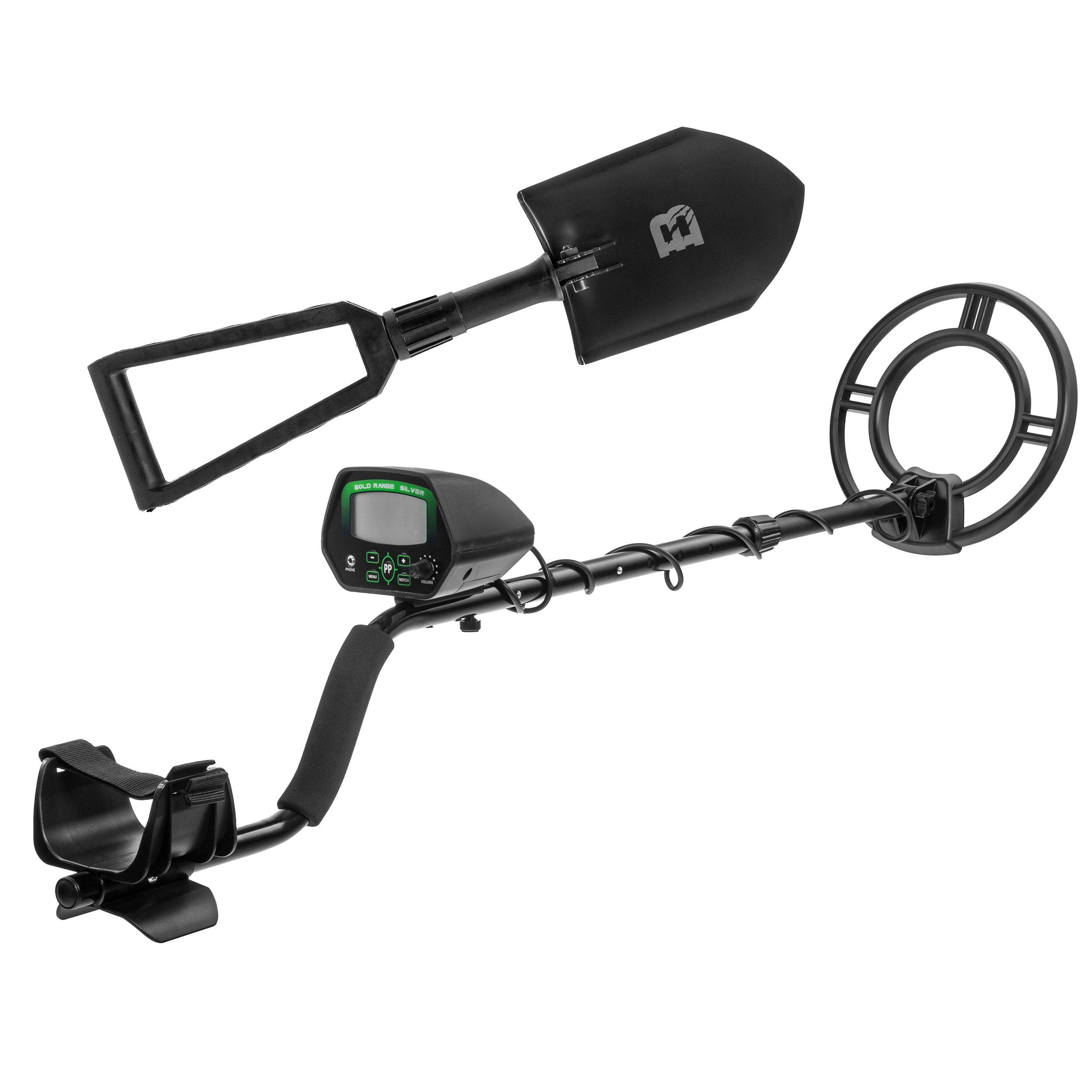 Металошукач Cobra Tector CT-1037 + складана саперна лопата Badger Outdoor US Army - набір