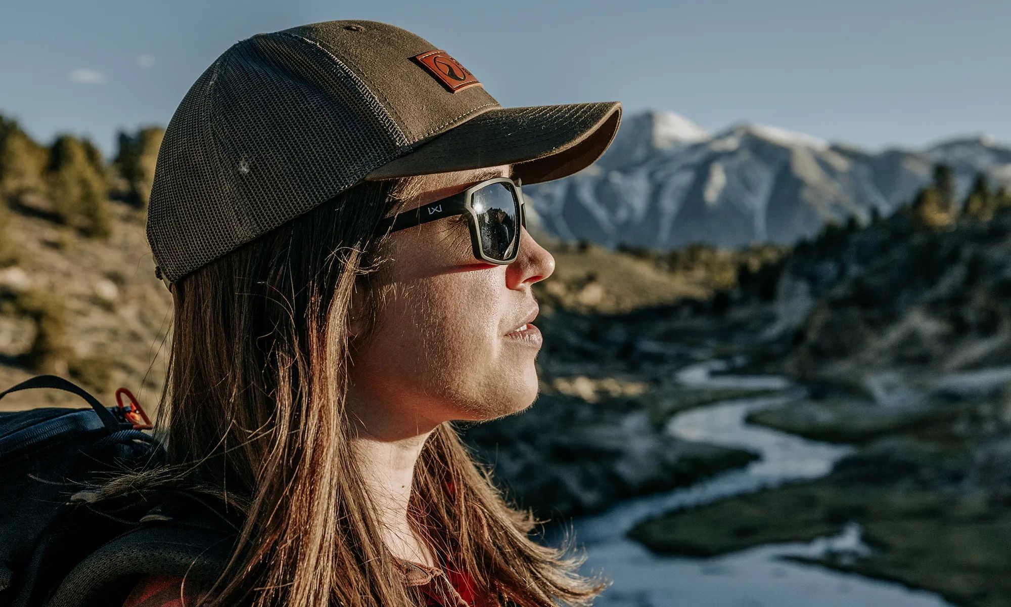 Тактичні окуляри Wiley X Sierra Polarized Matte Black Frame - Black Mirror