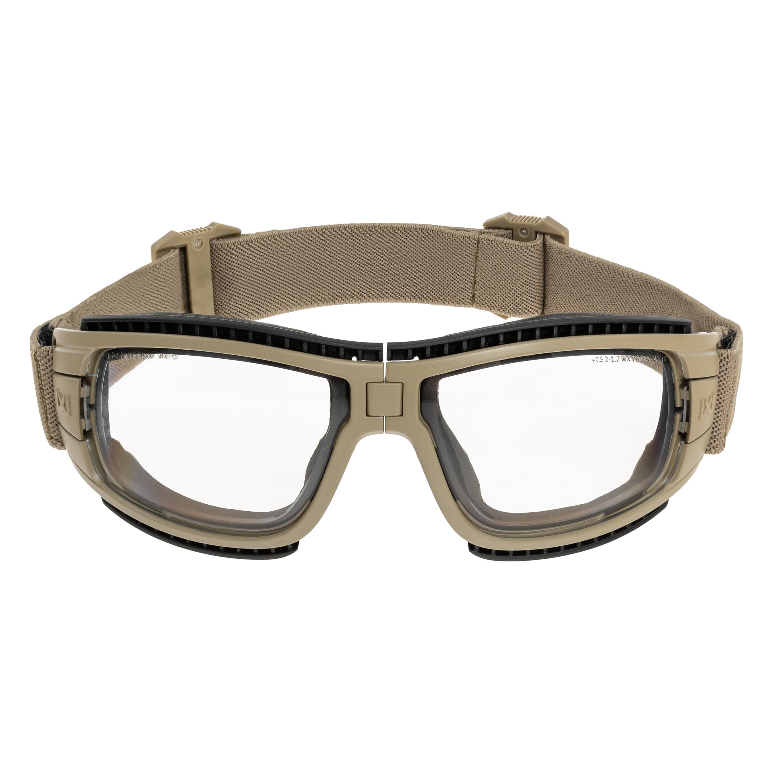 Тактичні окуляри-маска Wiley X Lynx Clear/Grey - Tan