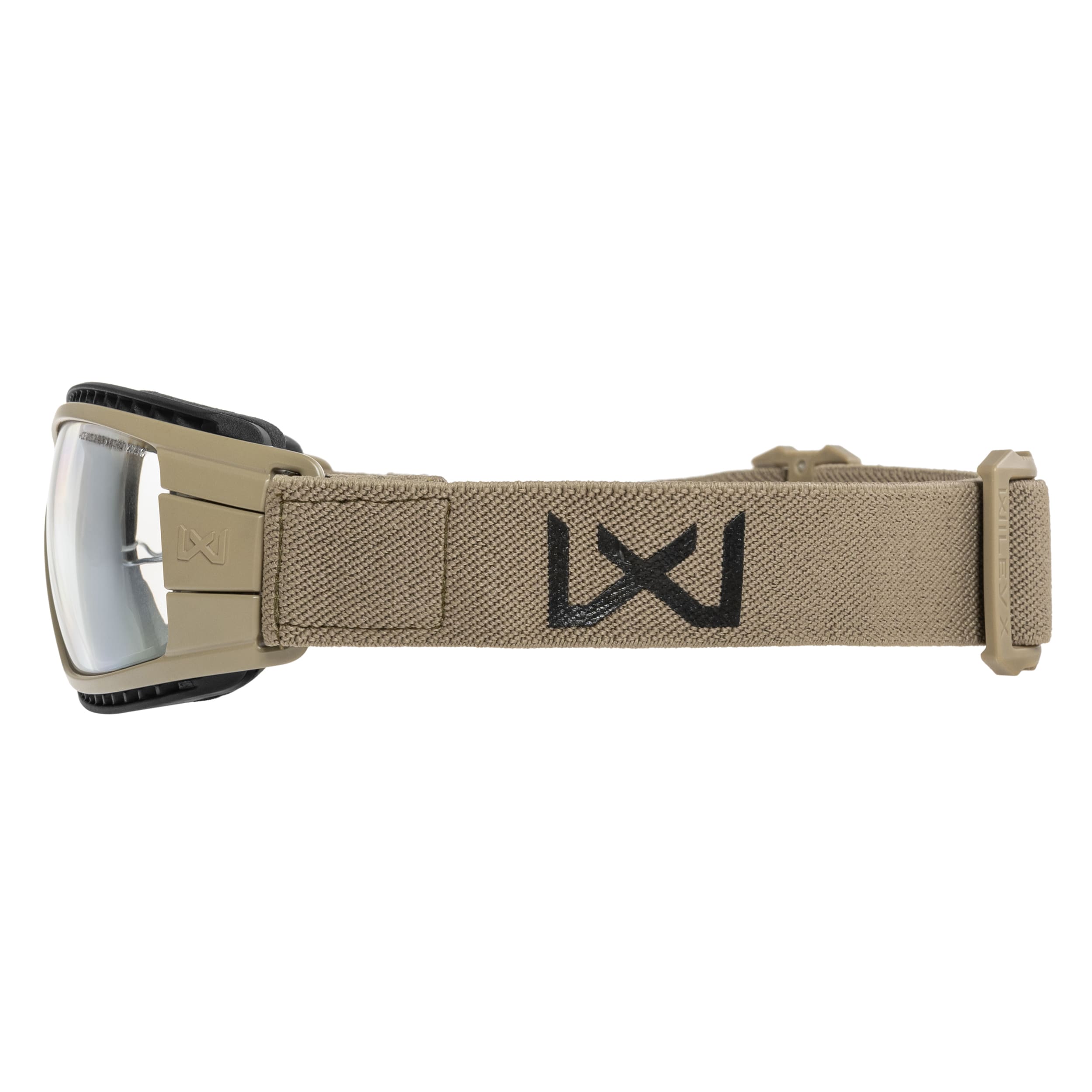 Тактичні окуляри-маска Wiley X Lynx Clear/Grey - Tan