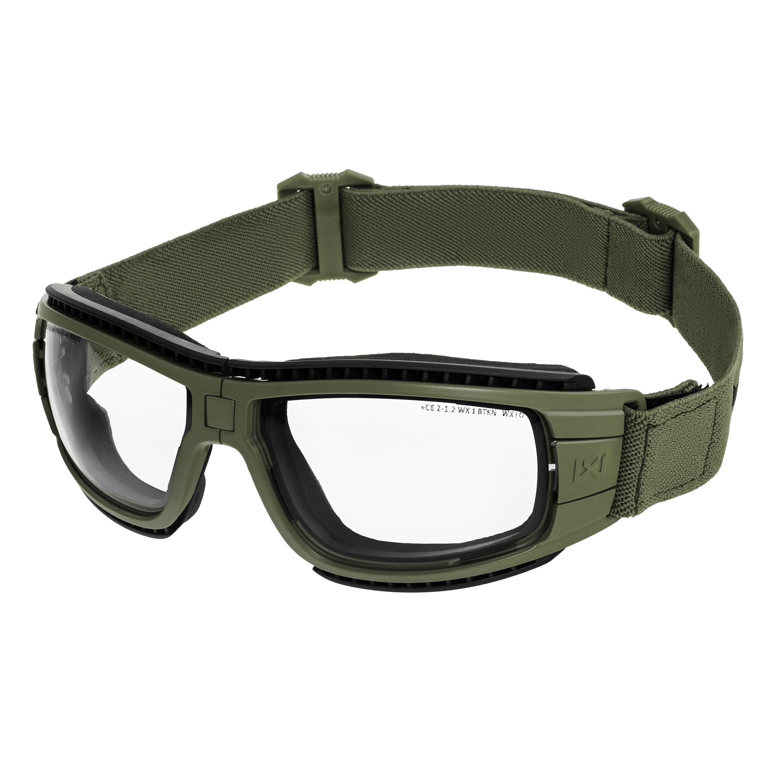Тактичні окуляри-маска Wiley X Lynx Clear/Grey - Green