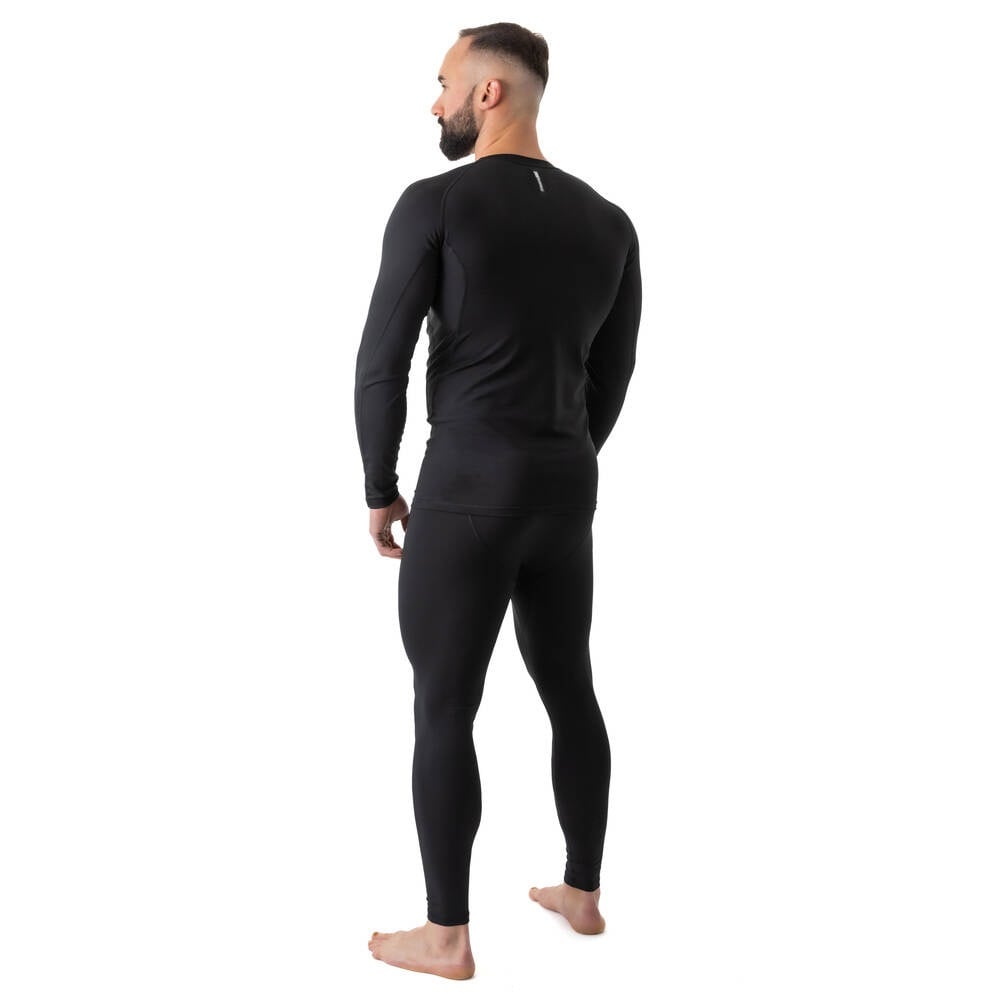 Футболка DBX Bushido Rashguard Long Sleeve Black RSL - Чорна