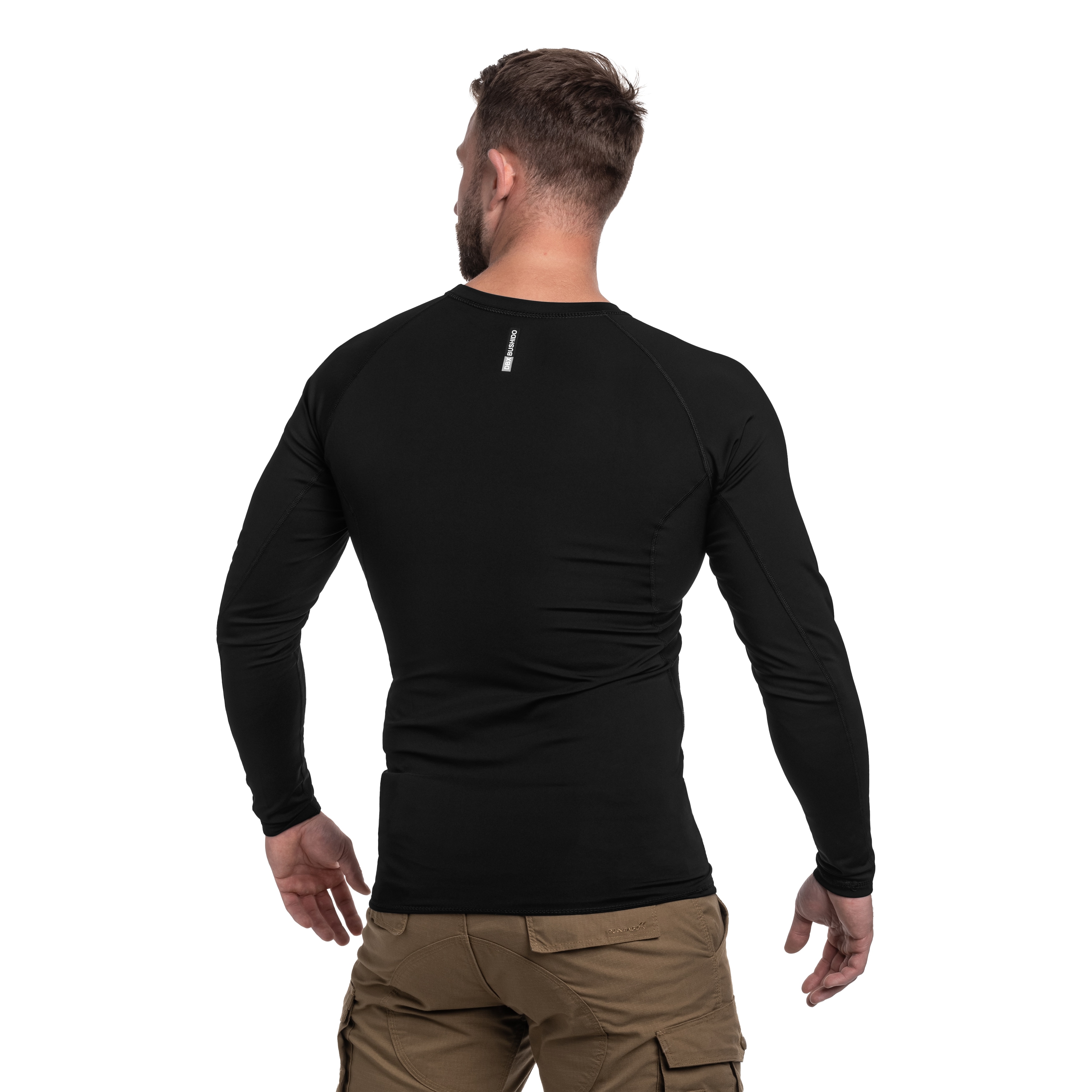 Футболка DBX Bushido Rashguard Long Sleeve Black RSL - Чорна