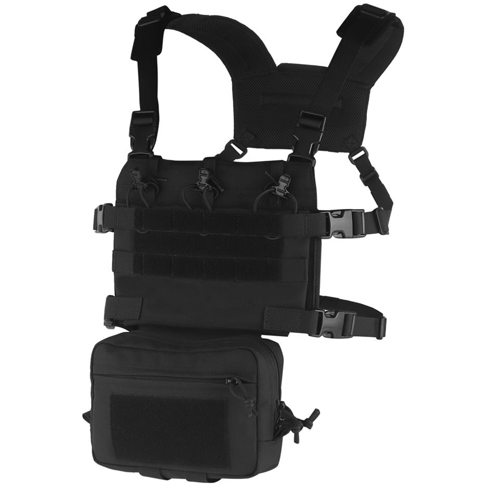 Ремінно-плечова система Wosport VE-107 Chest Rig - Black