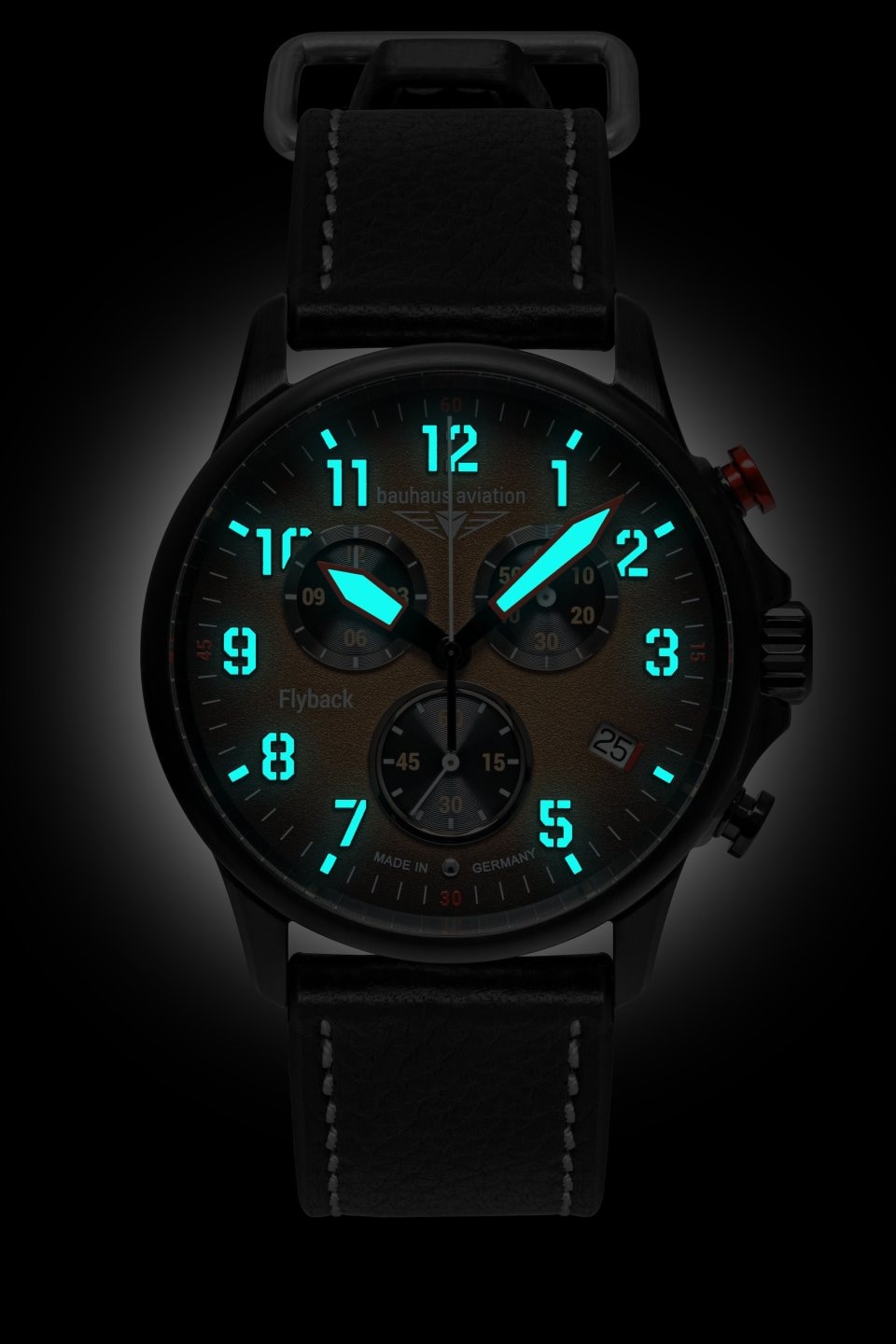 Годинник Bauhaus Aviation Quartz 28885 - Black