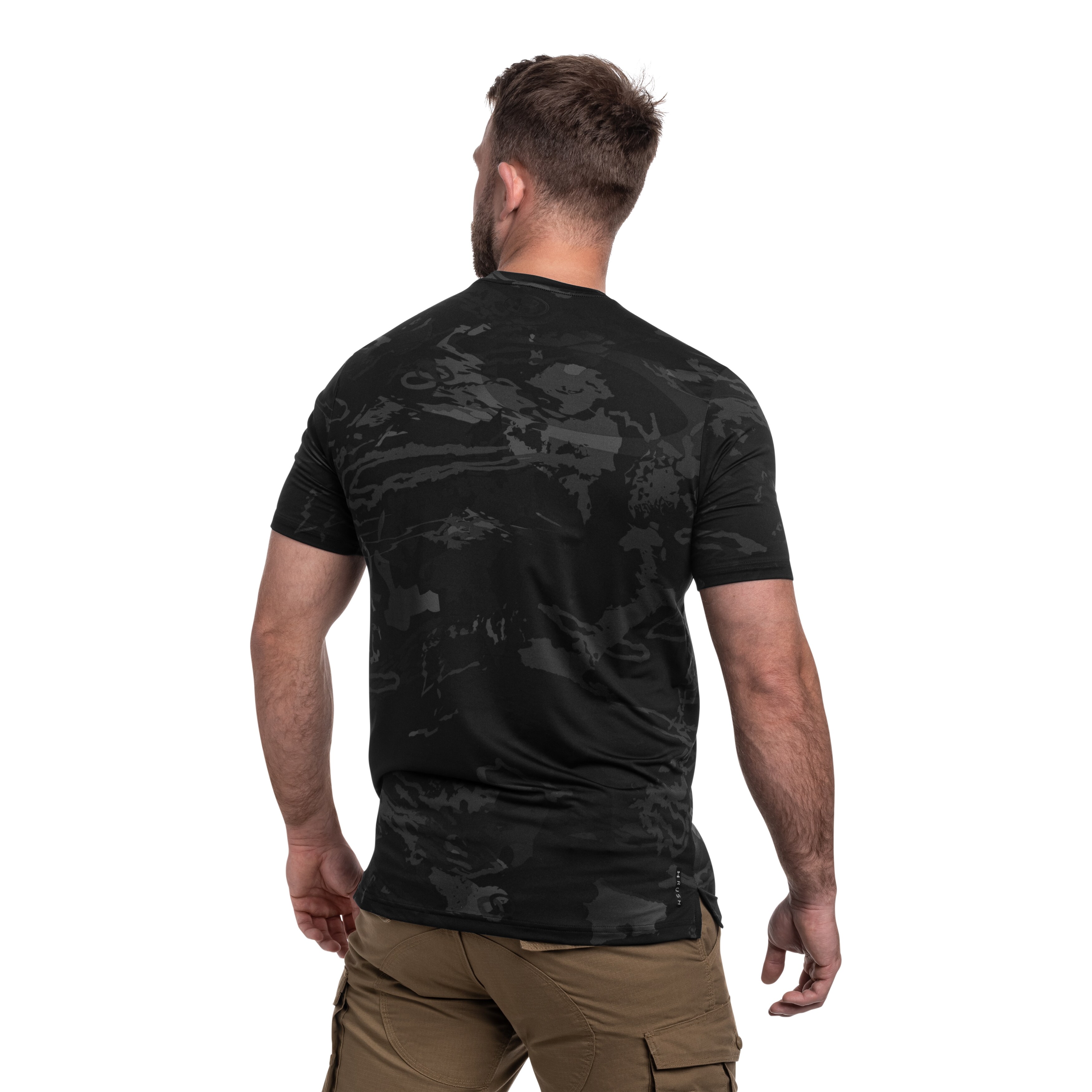 Термоактивна футболка Under Armour Vanish Energy Printed - Black/Anthracite