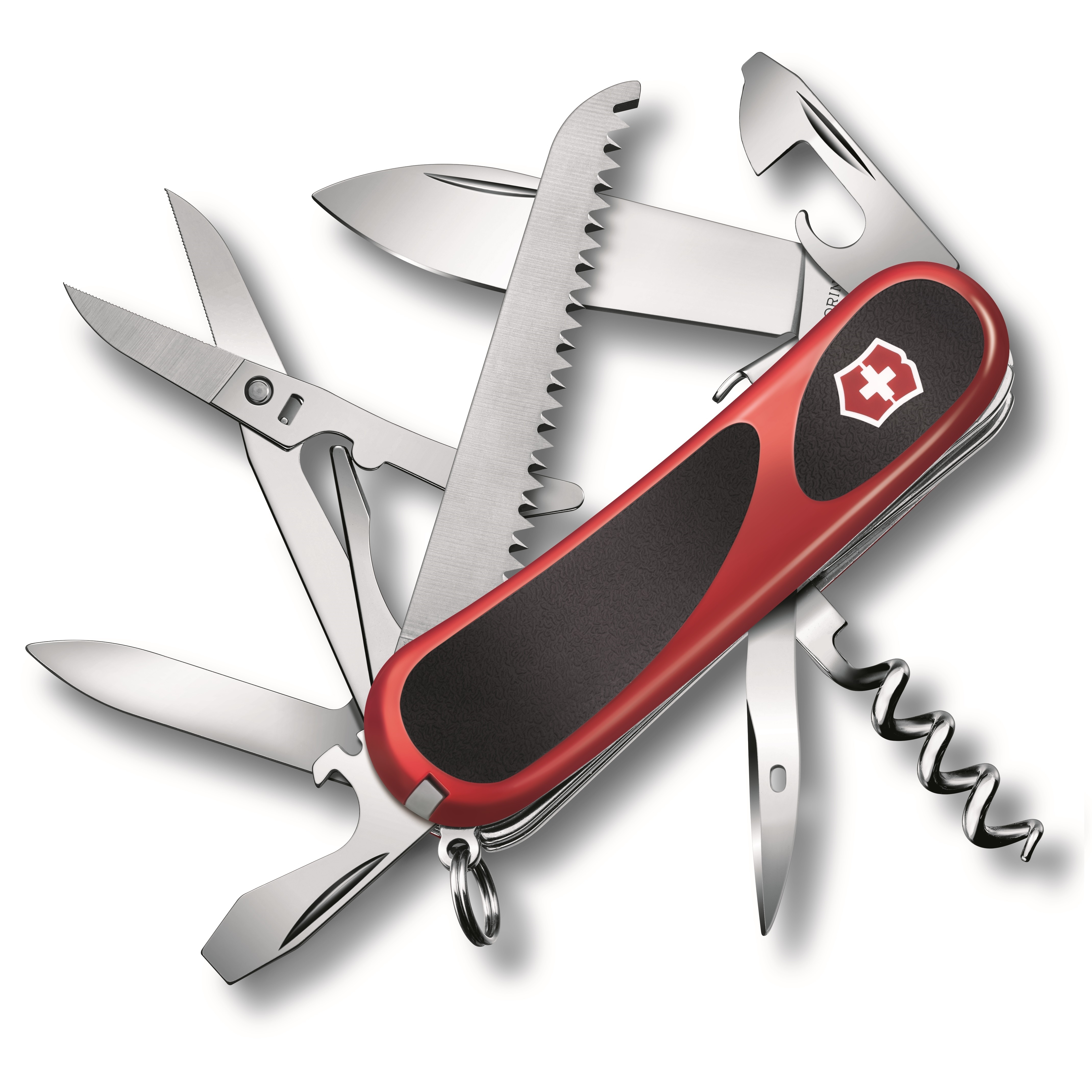 Багатофункціональний ніж Victorinox Evolution S17 Grip - Red/Black