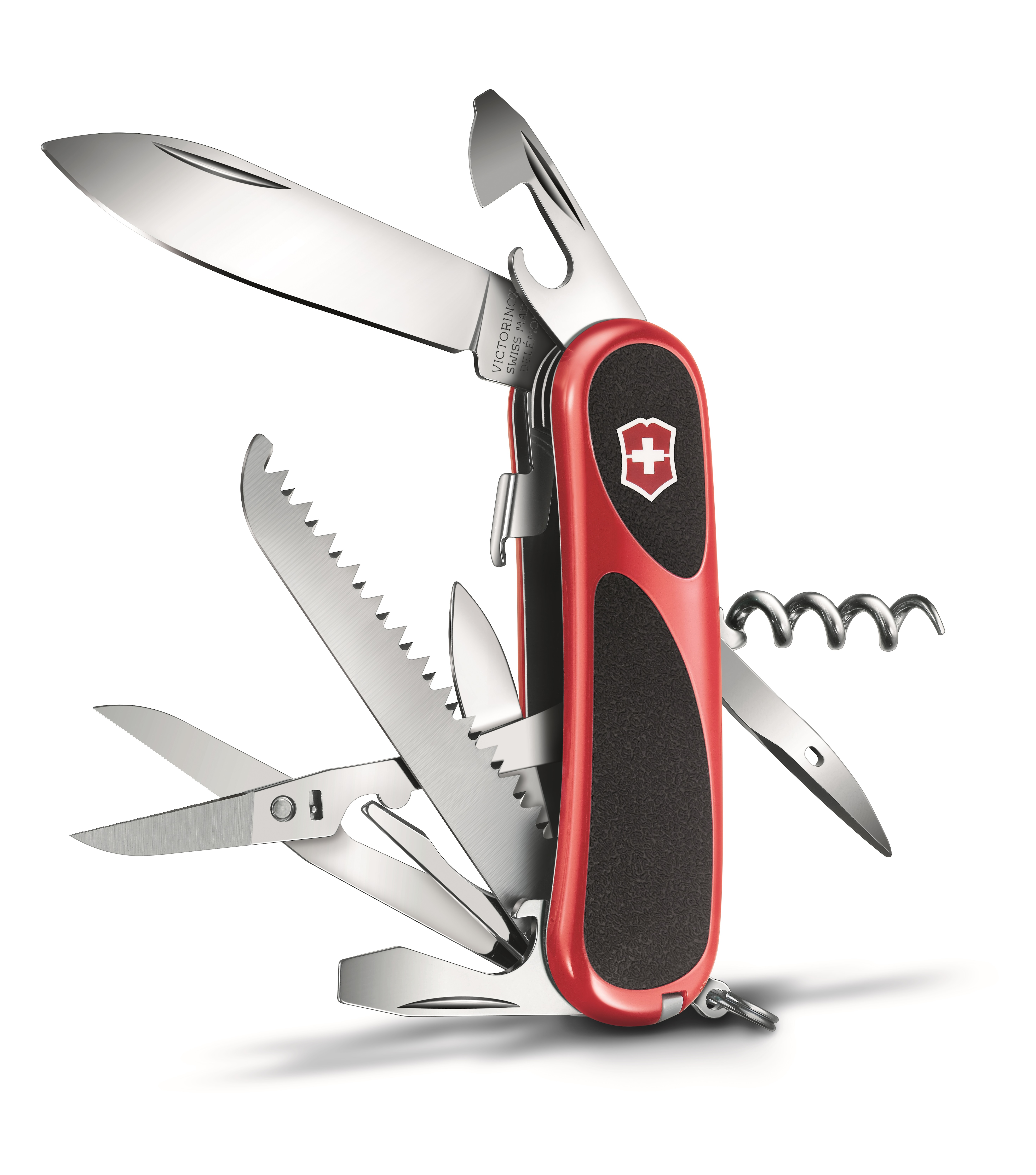 Багатофункціональний ніж Victorinox Evolution S17 Grip - Red/Black