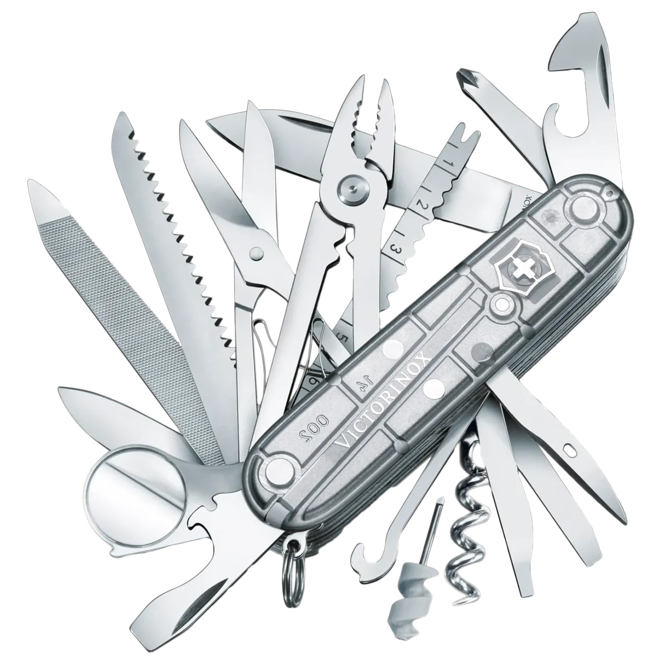 Багатофункціональний ніж Victorinox Swiss Champ - Silver