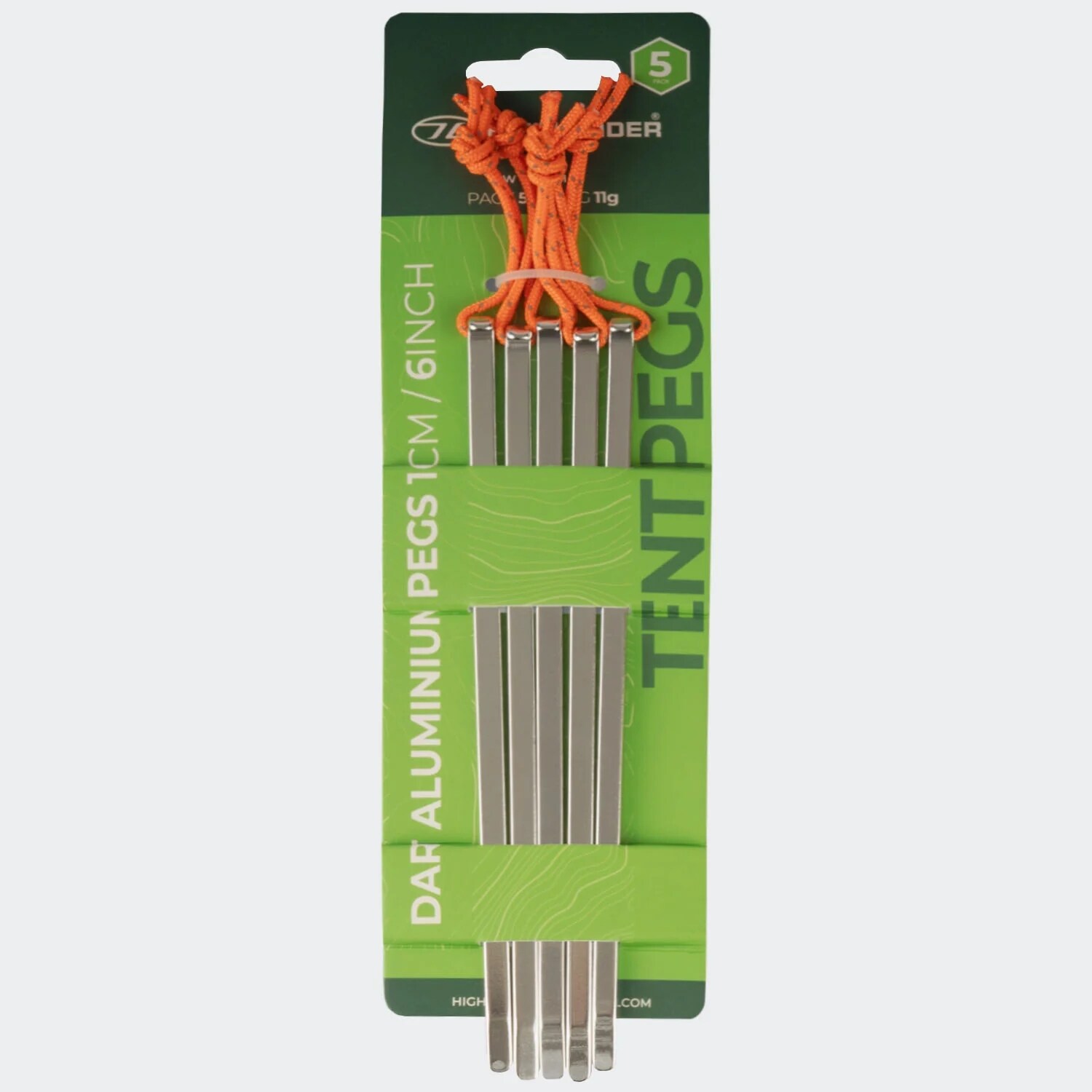 Кілочки для намету Highlander Outdoor Dart 16 см - 5 шт.