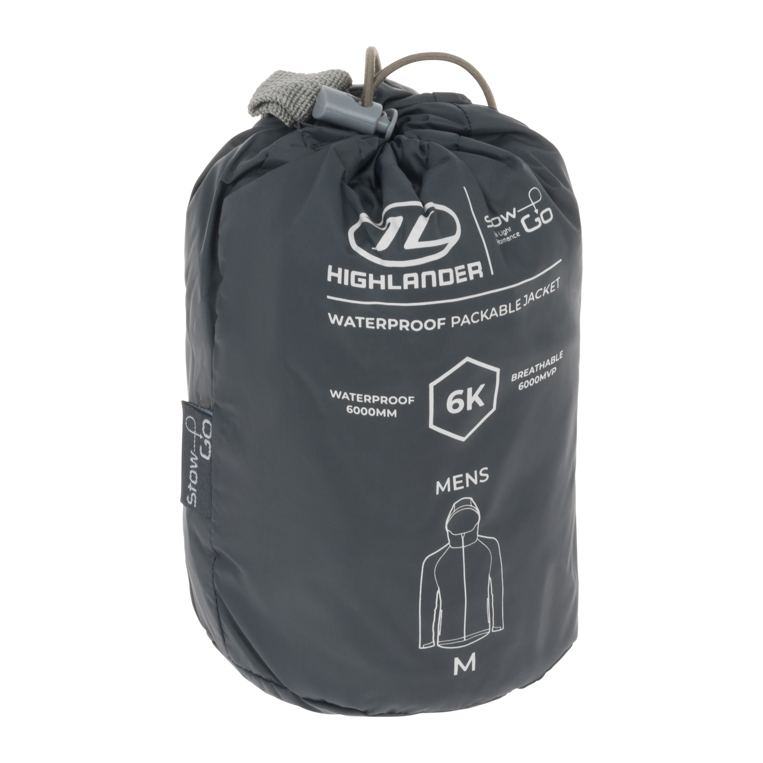 Куртка Highlander Outdoor Stow & Go Pack Away - Dark Grey