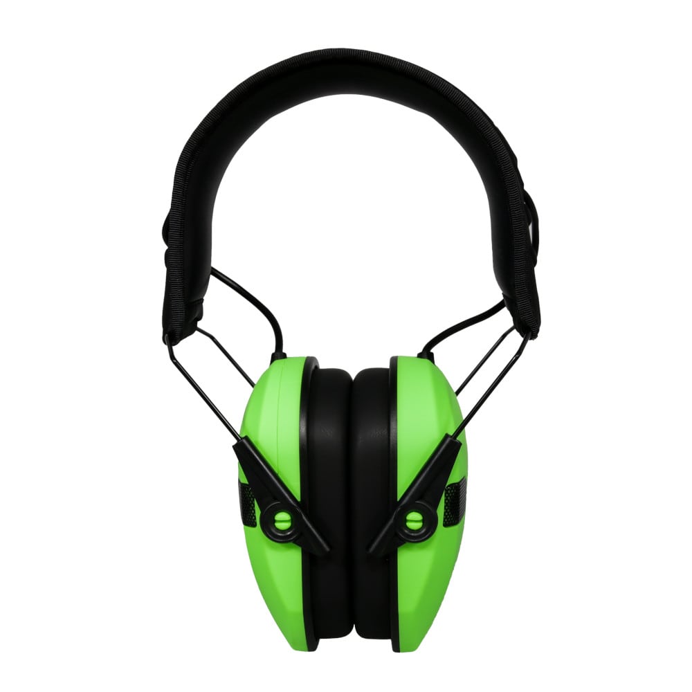 Активні навушники Walker's Razor Slim Electronic Muffs - Hi-Viz Green