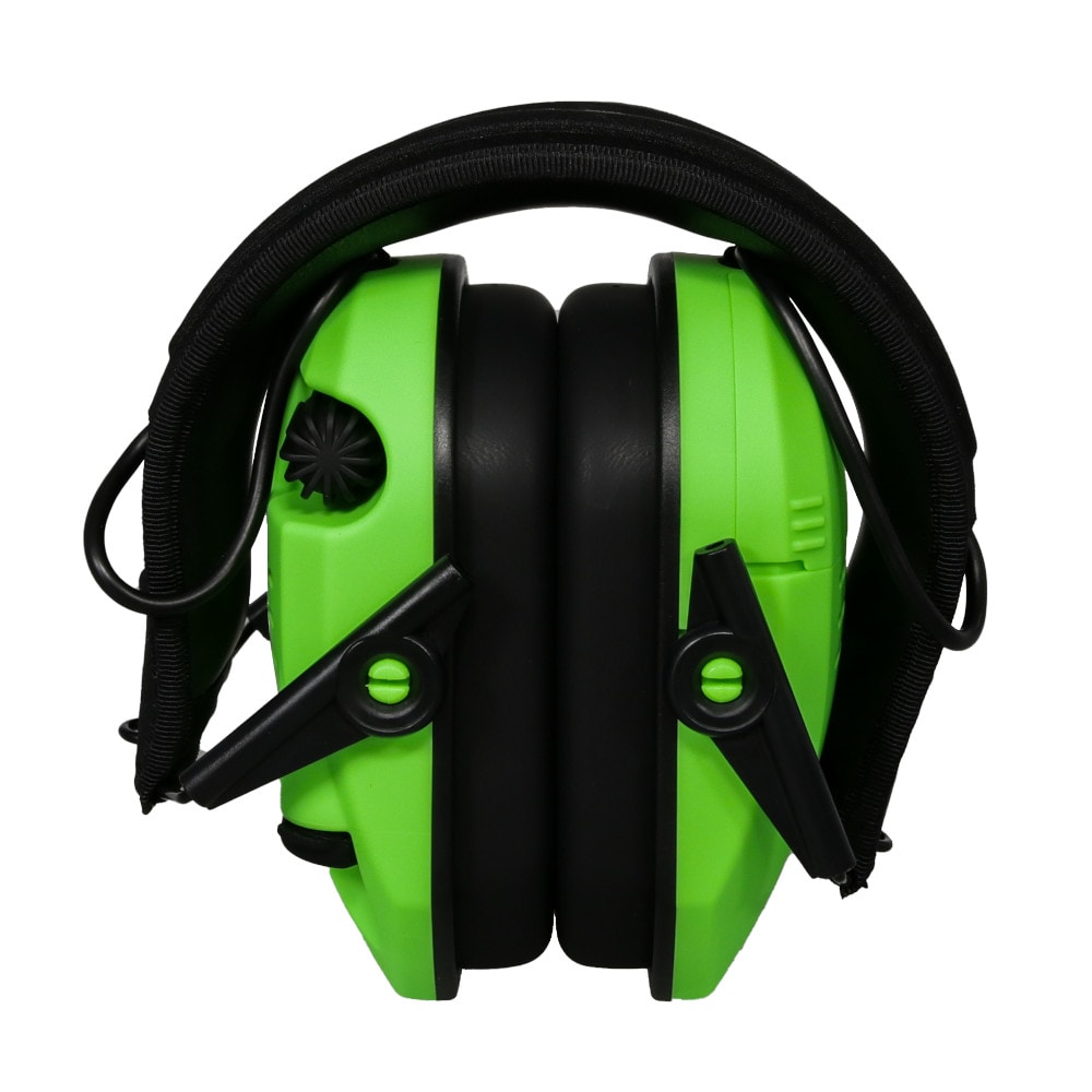 Активні навушники Walker's Razor Slim Electronic Muffs - Hi-Viz Green