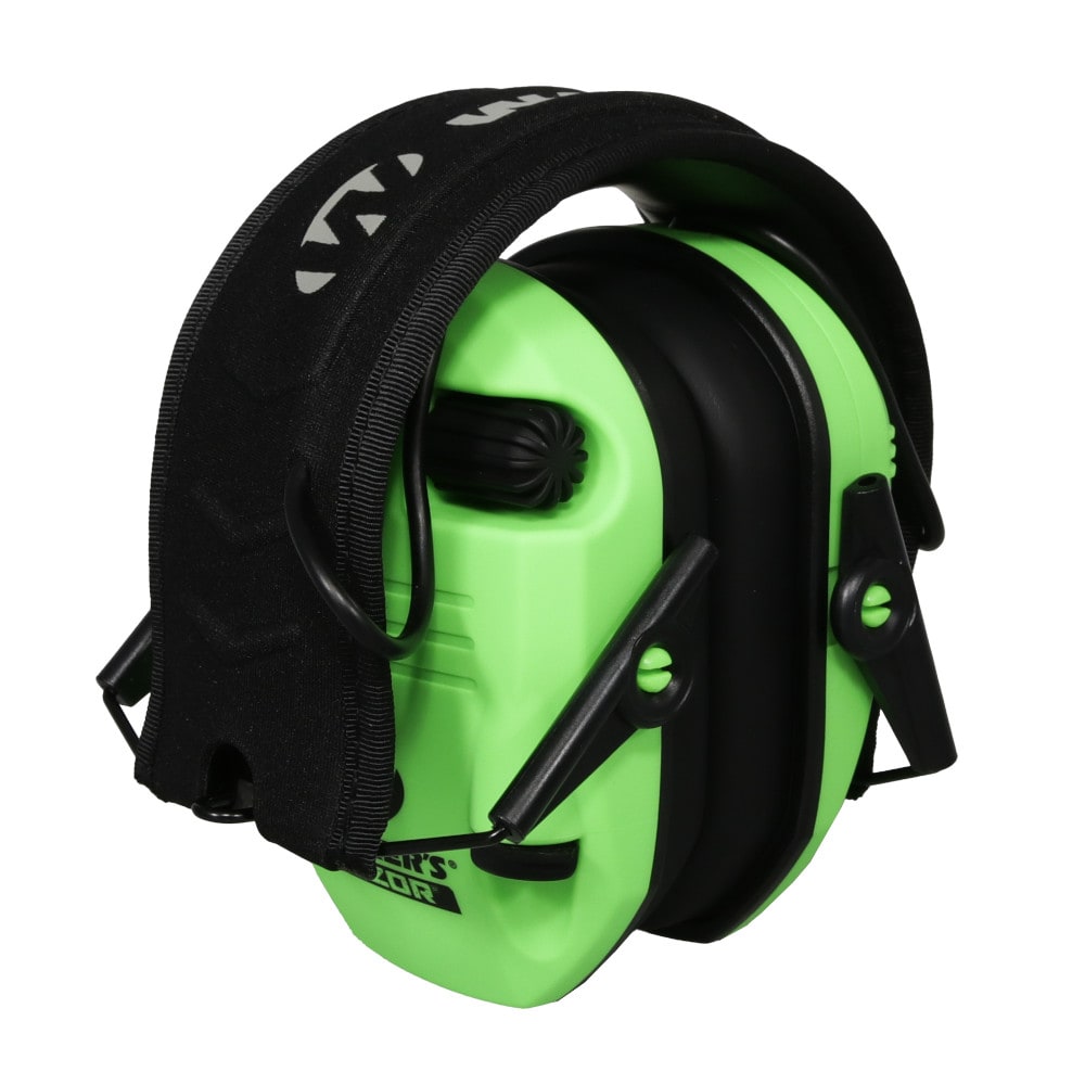 Активні навушники Walker's Razor Slim Electronic Muffs - Hi-Viz Green