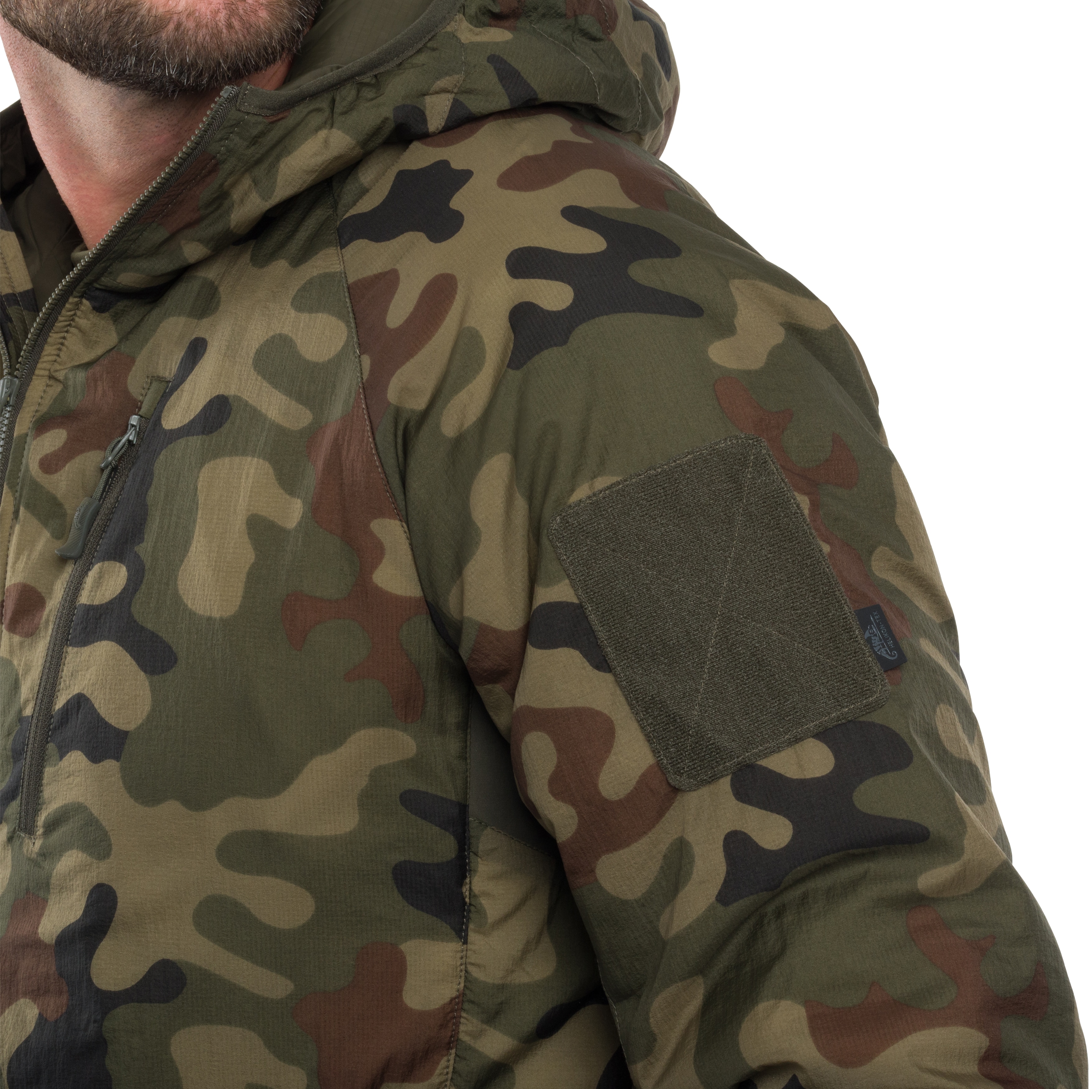 Куртка Helikon-Tex Wolfhound Hoodie - wz.93 Pantera PL Woodland