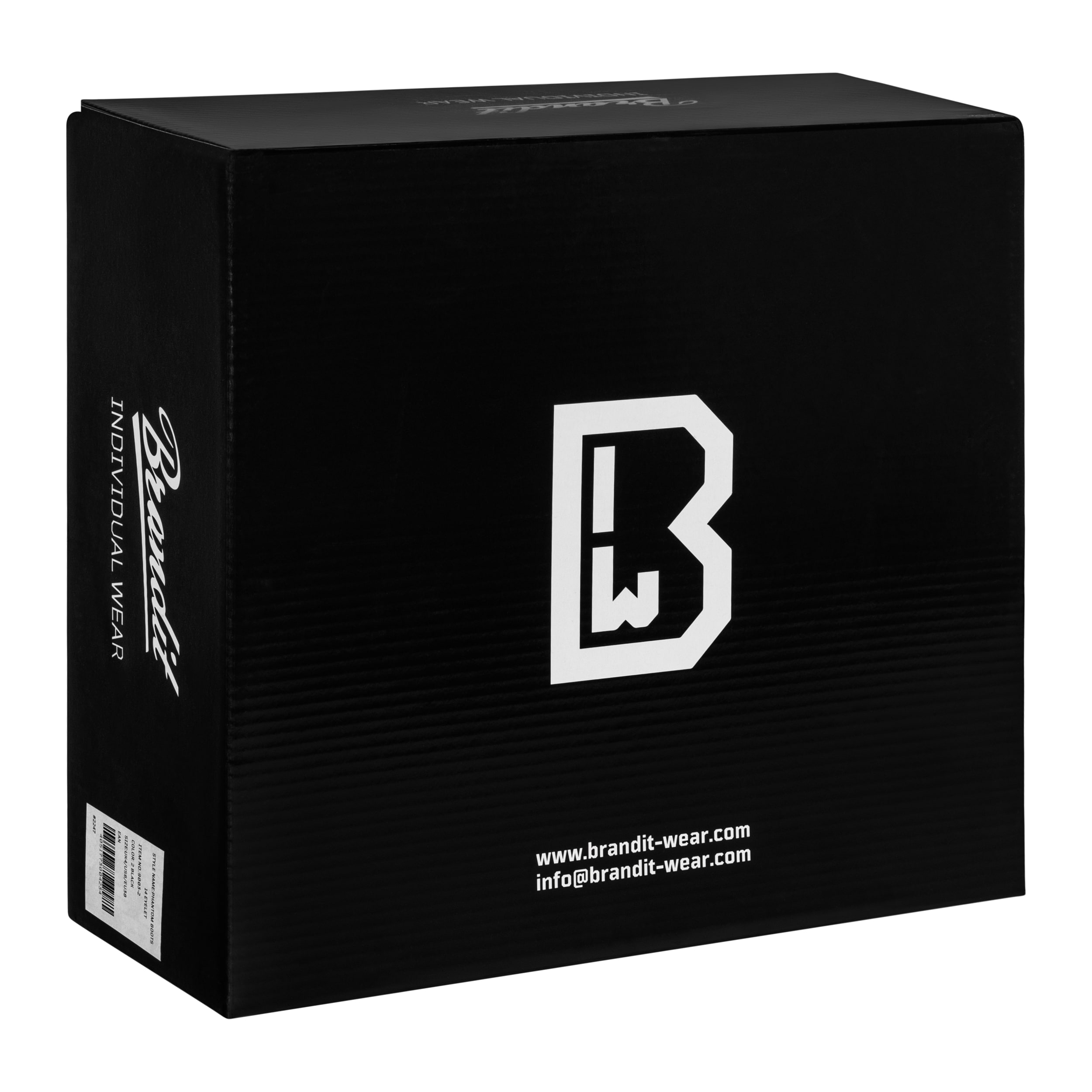 Черевики Brandit Phantom 14 Eyelet - Black