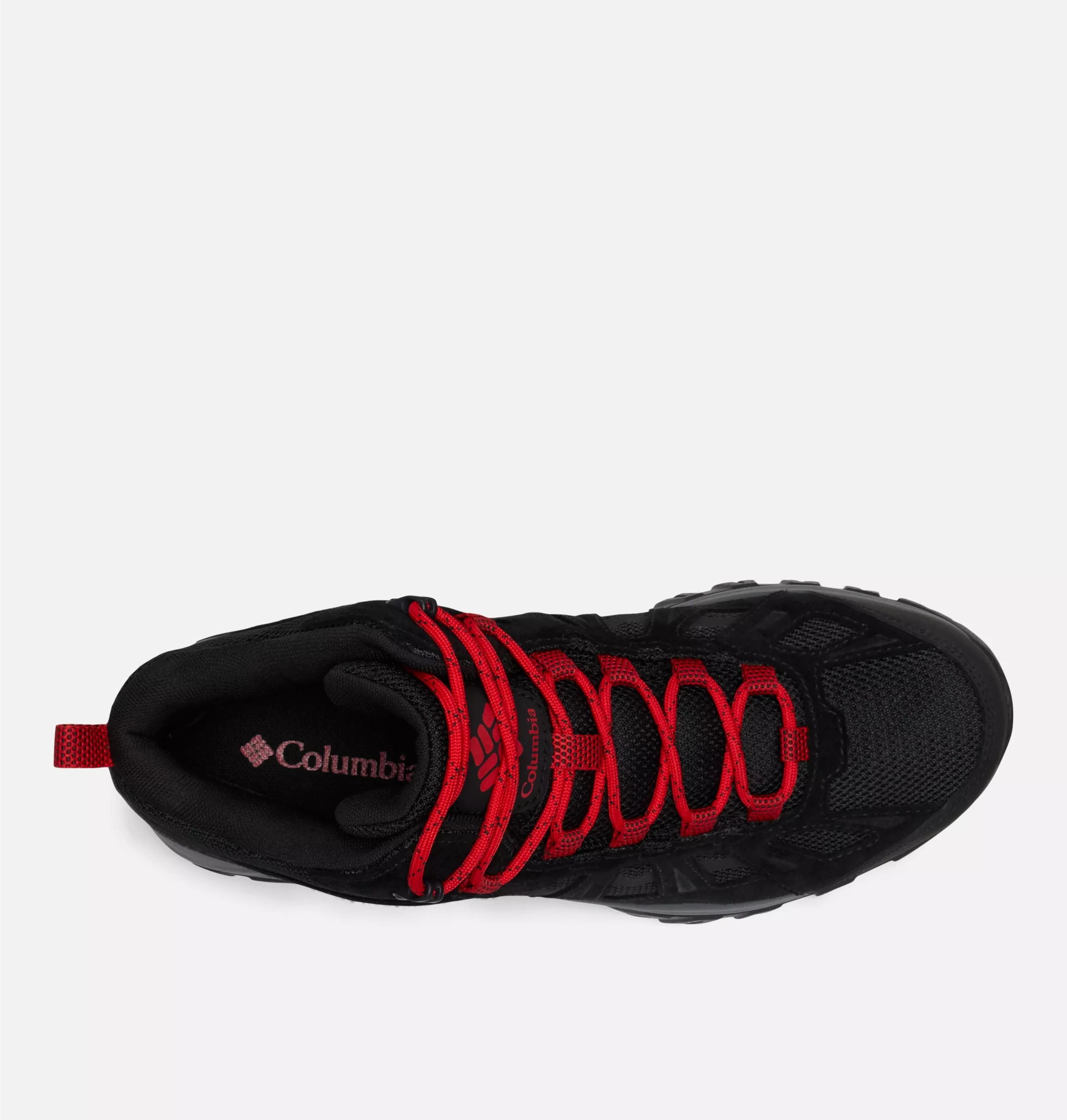 Черевики Columbia Redmond III Mid Waterproof - Black/Mountain Red 