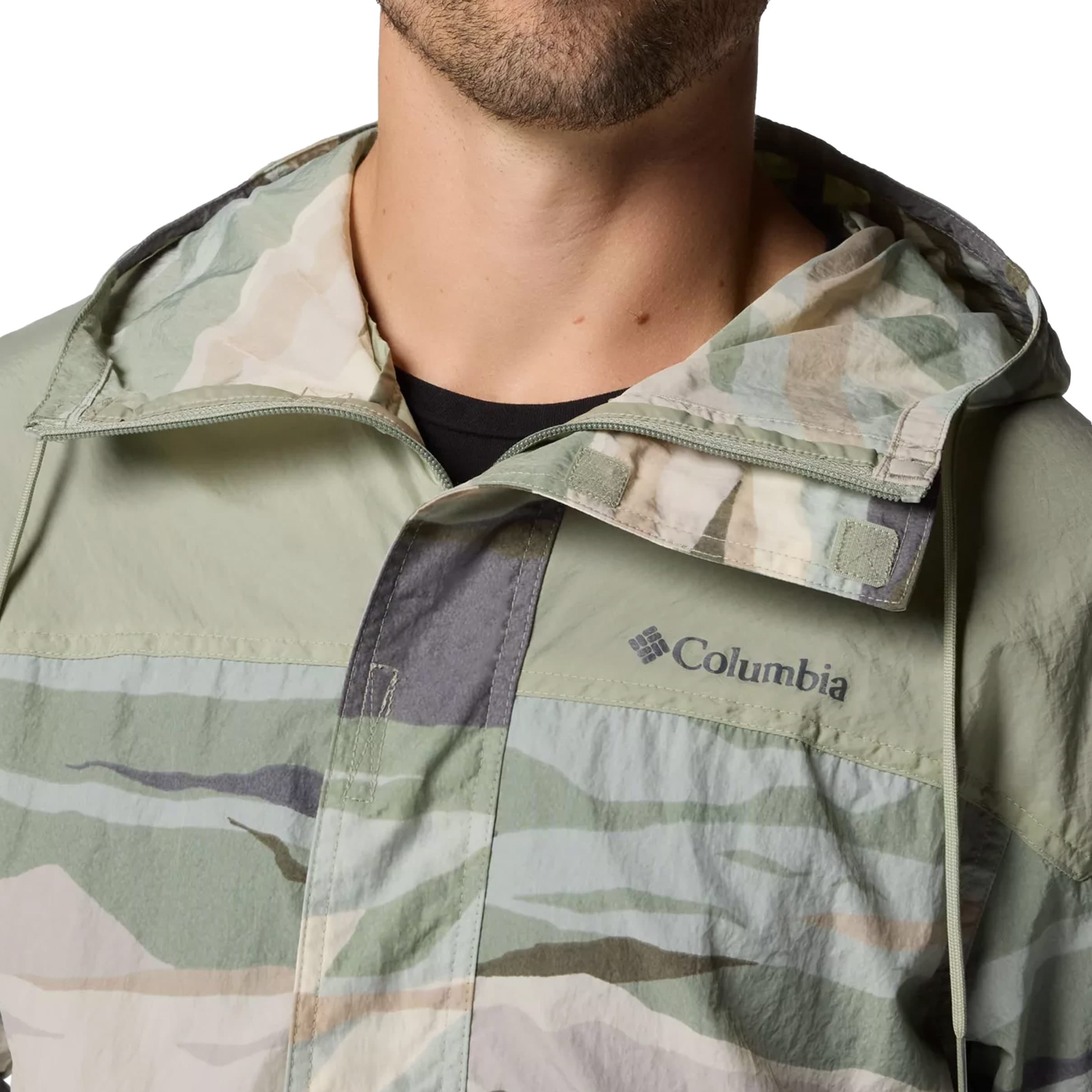 Куртка Columbia Challenger II Printed Windbreaker - Safari Roque Valley/Safari