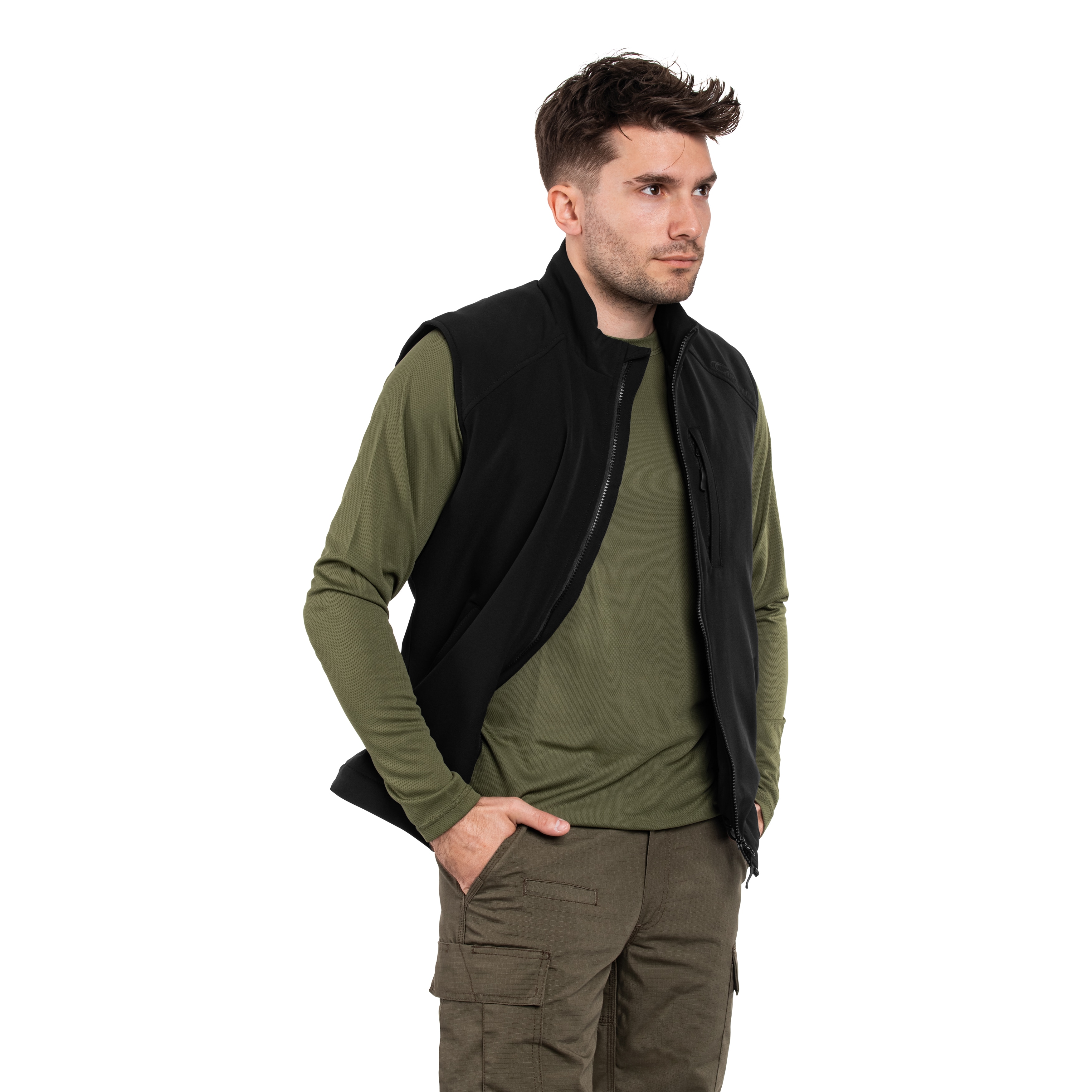 Безрукавка Carinthia Loftshell Climate Vest - Black