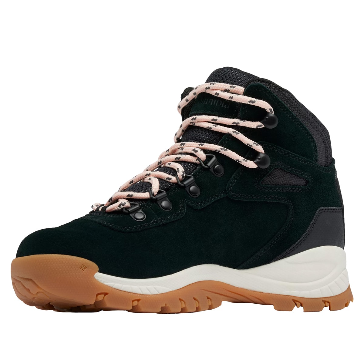 Жіночі черевики Columbia Newton Ridge Plus WP Amped - Black/Blush Rose