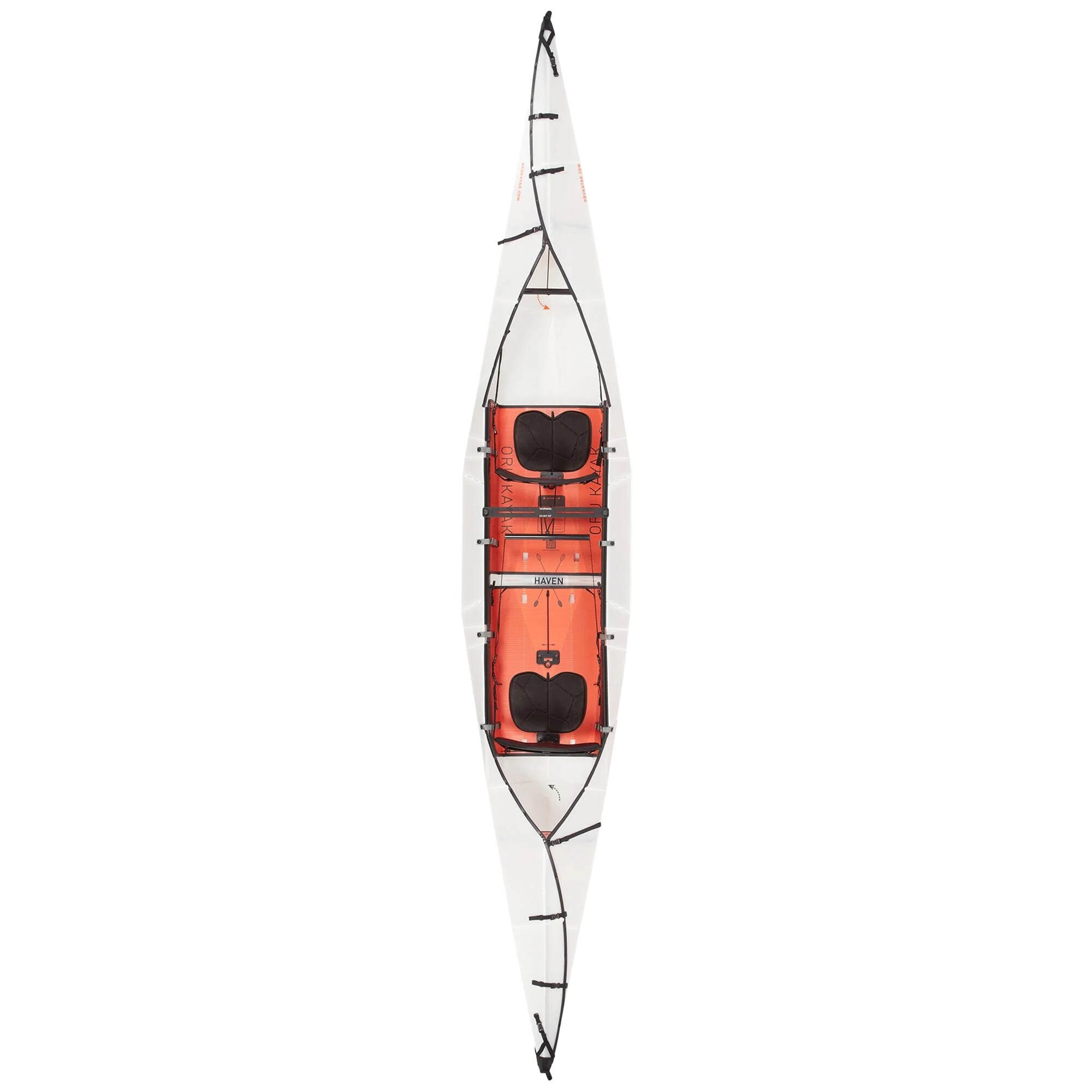 Байдарка Oru Kayak Heaven TT - White + Рятувальний жилет Oru Kayak PFD  + аксесуари - набір