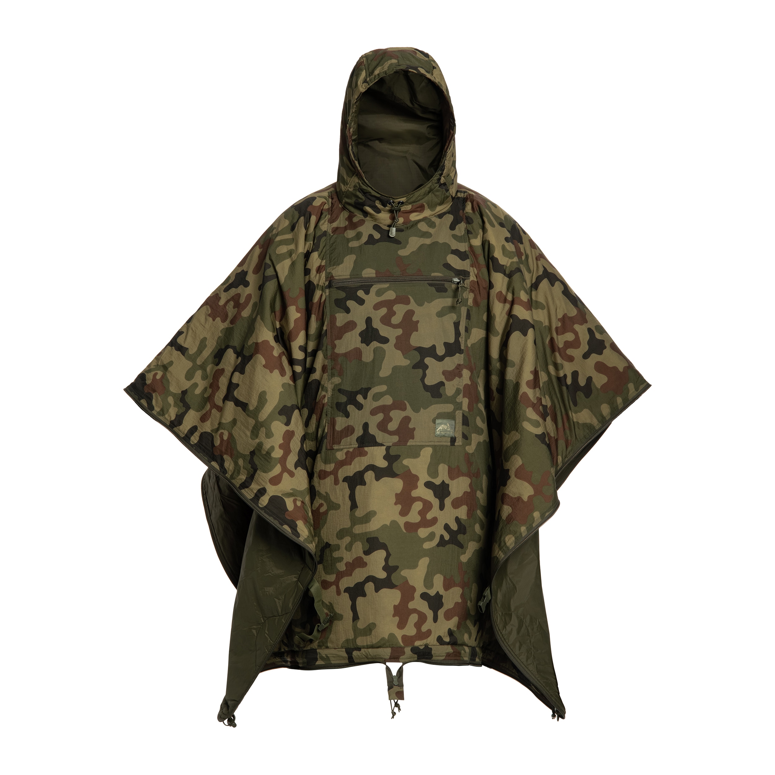 Пончо Helikon Swagman Roll Climashield Apex з функцією спального мішка - wz.93 Pantera PL Woodland