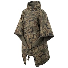 Пончо Helikon Swagman Roll Climashield Apex з функцією спального мішка - PL Woodland