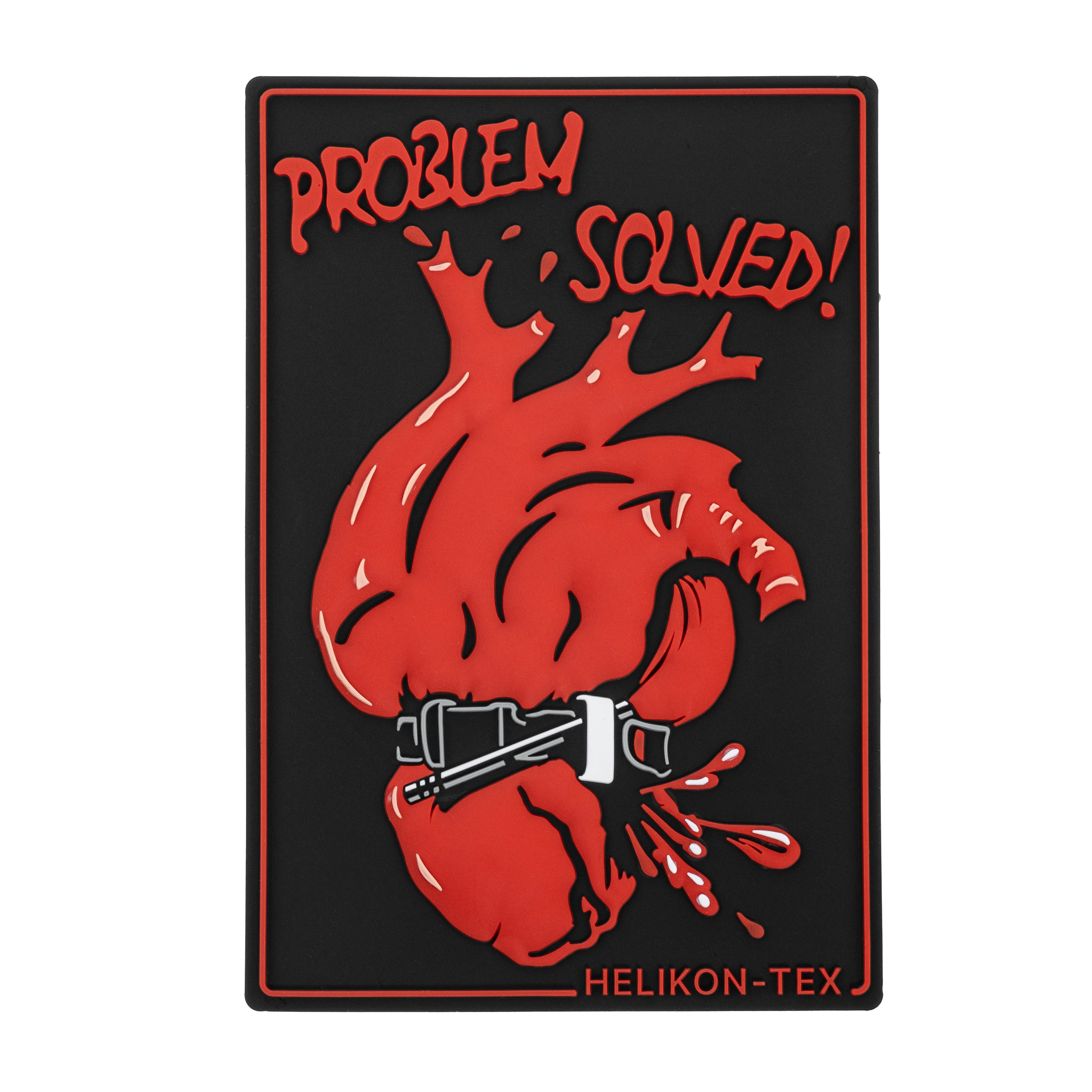 Нашивка Helikon Problem Solved! - Black