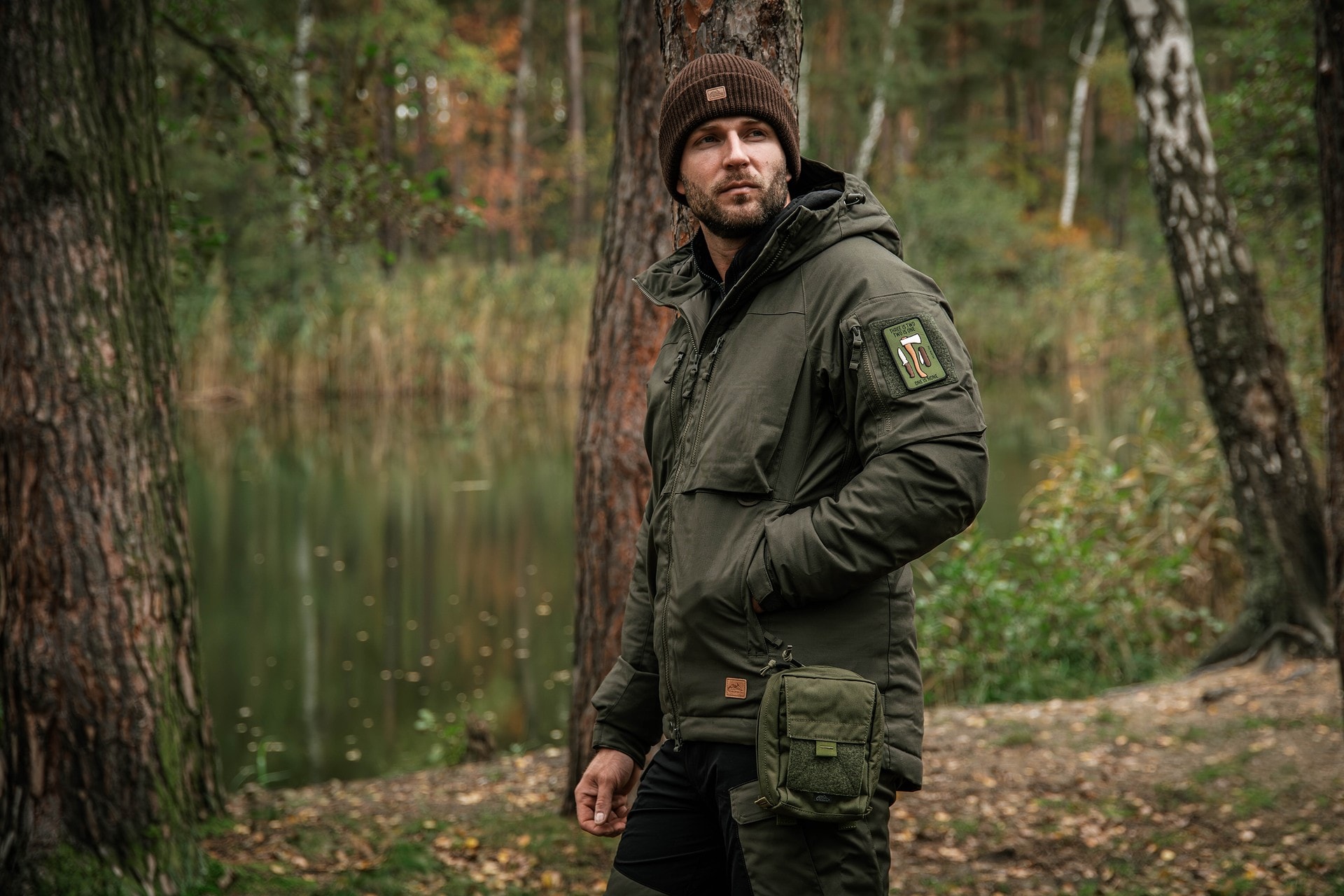 Нашивка Helikon-Tex One is none Patch - Green