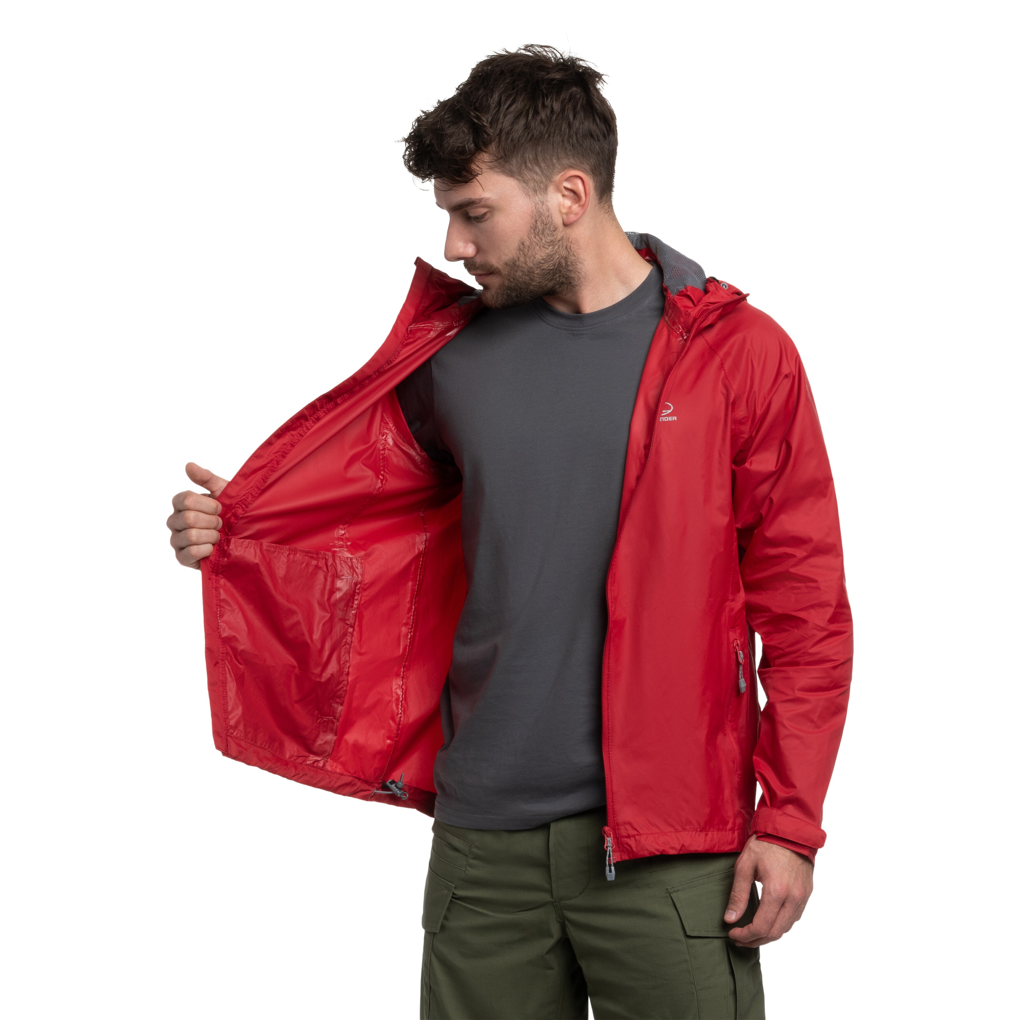 Куртка Highlander Outdoor Stow & Go Pack Away - Red