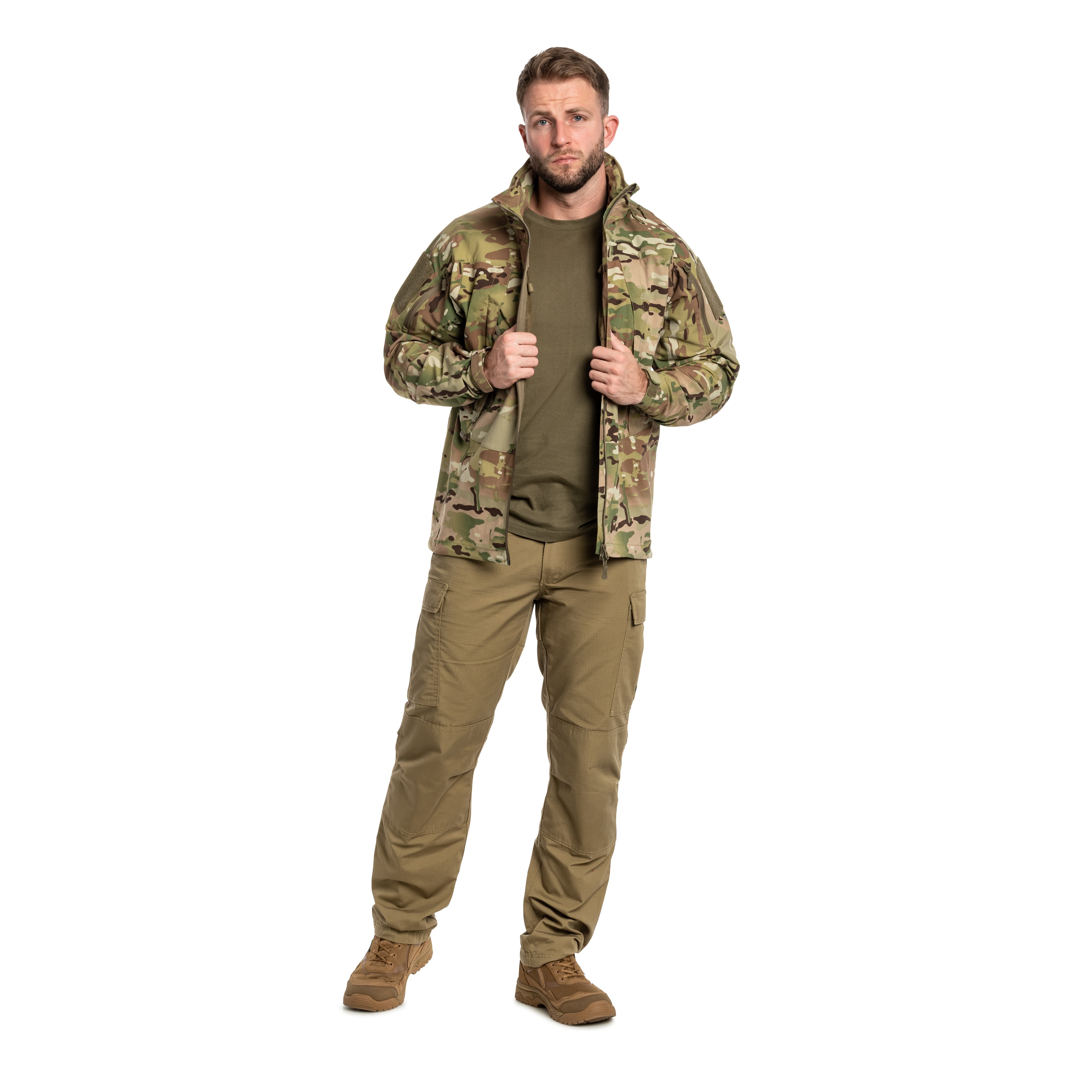Куртка Helikon Trooper StormStretch Softshell MK2 - MultiCam