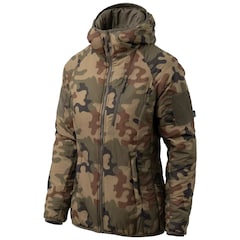 Жіноча куртка Helikon Wolfhound Hoodie - PL Woodland