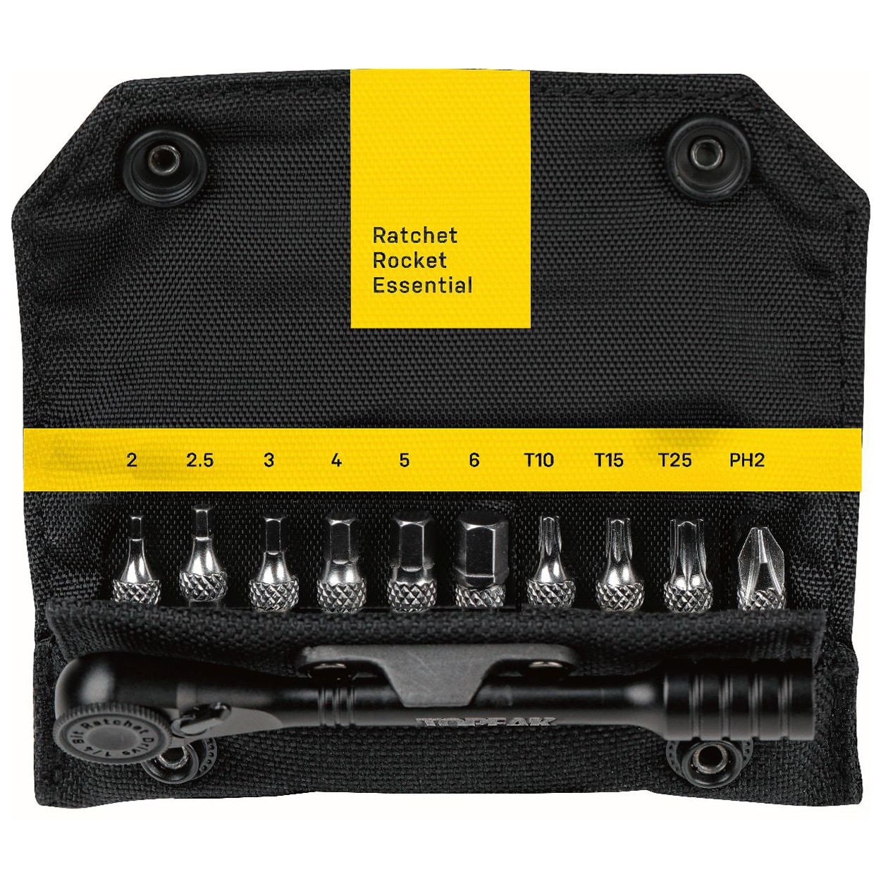 Торцевий ключ Topeak Ratchet Rocket Essential з набором біт