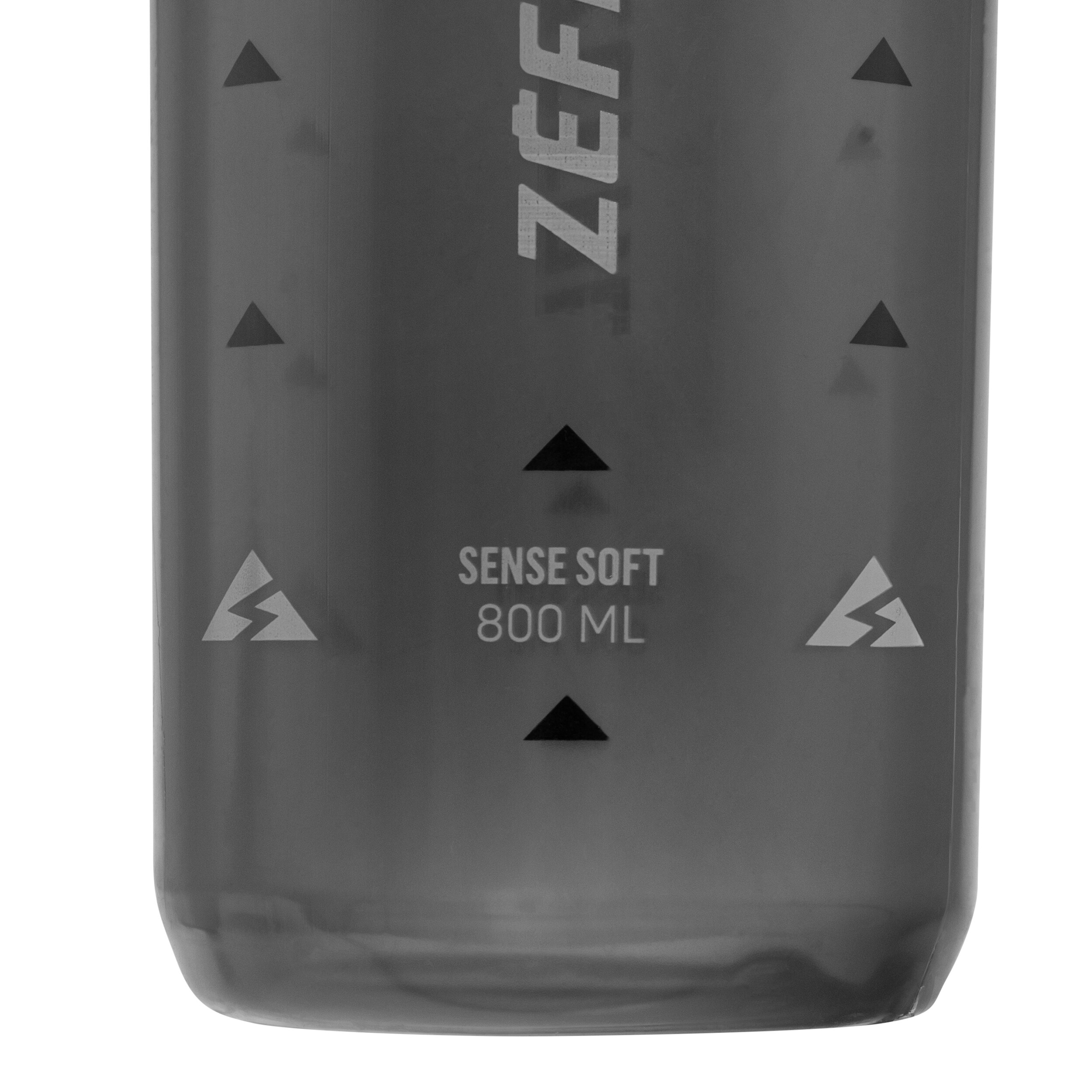 Пляшка Zefal Sense Soft 80 No-Mud Bottle 800 мл - Smoked Black