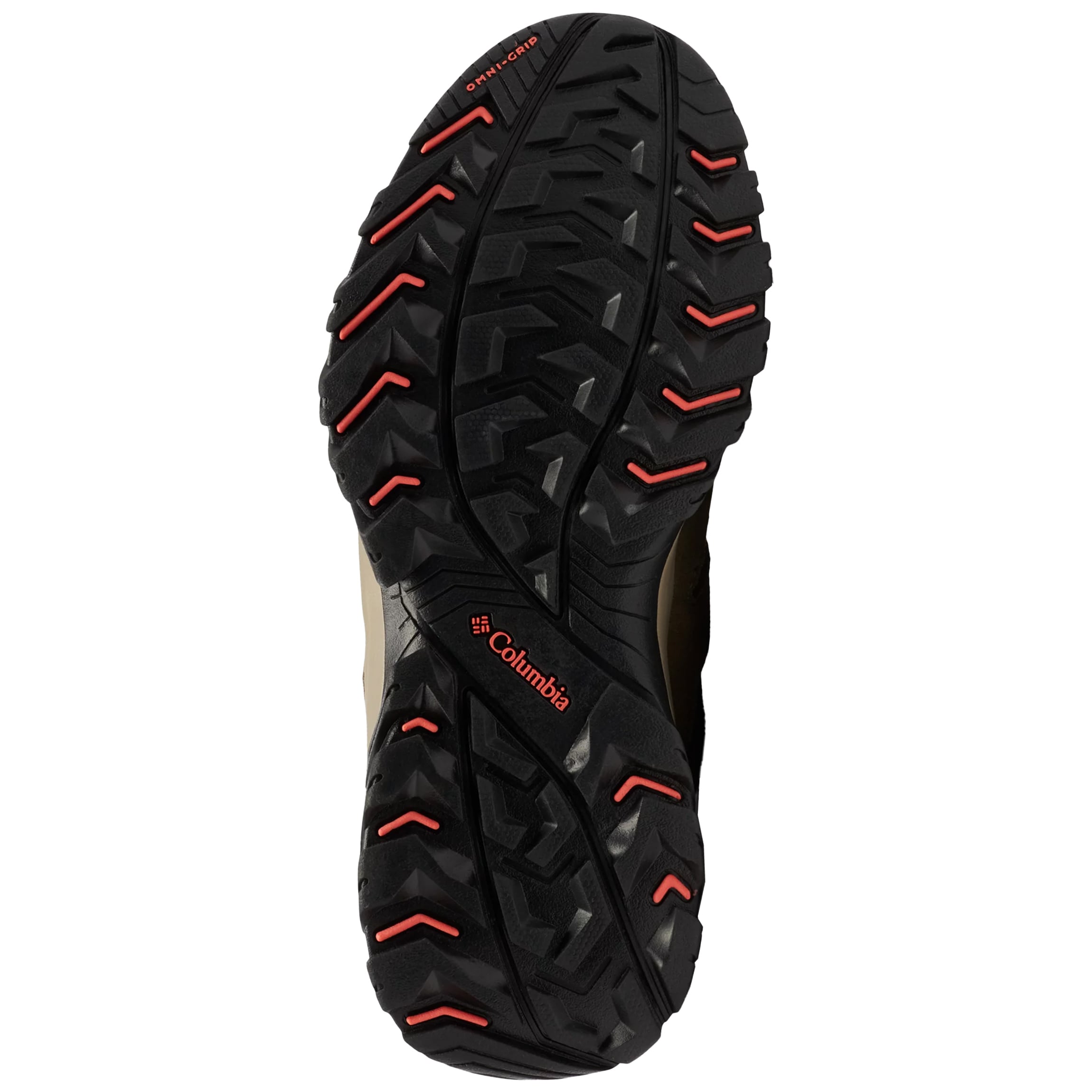 Жіночі кросівки Columbia Redmond III Waterproof - Pebble/Red Coral