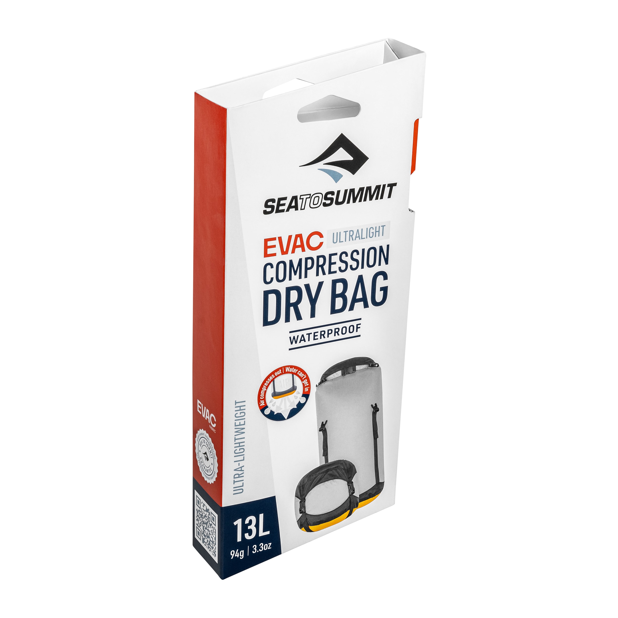 Компресійний мішок Sea to Summit Evac Compression Dry Bag Ultralight 13 л - High Rise Grey