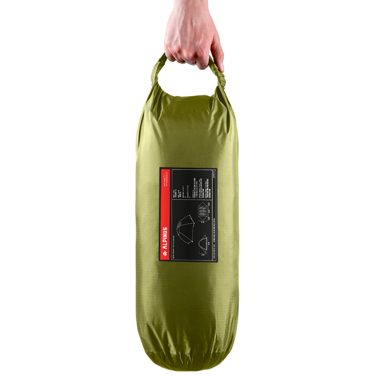 Намет 2-місний Alpinus Velebit 2 ALU 4S - Green