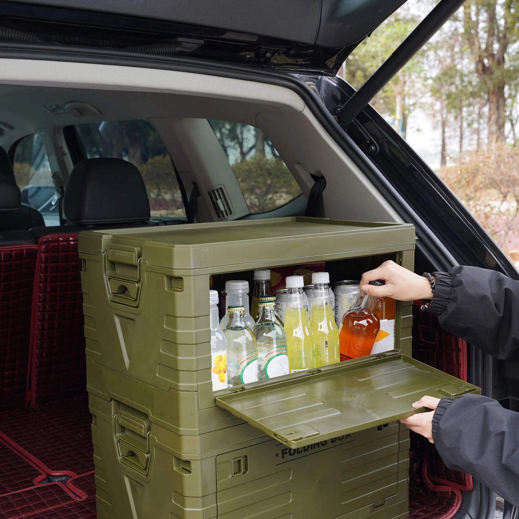 Транспортний ящик Nils Camp NCB4004 50 л - Зелений